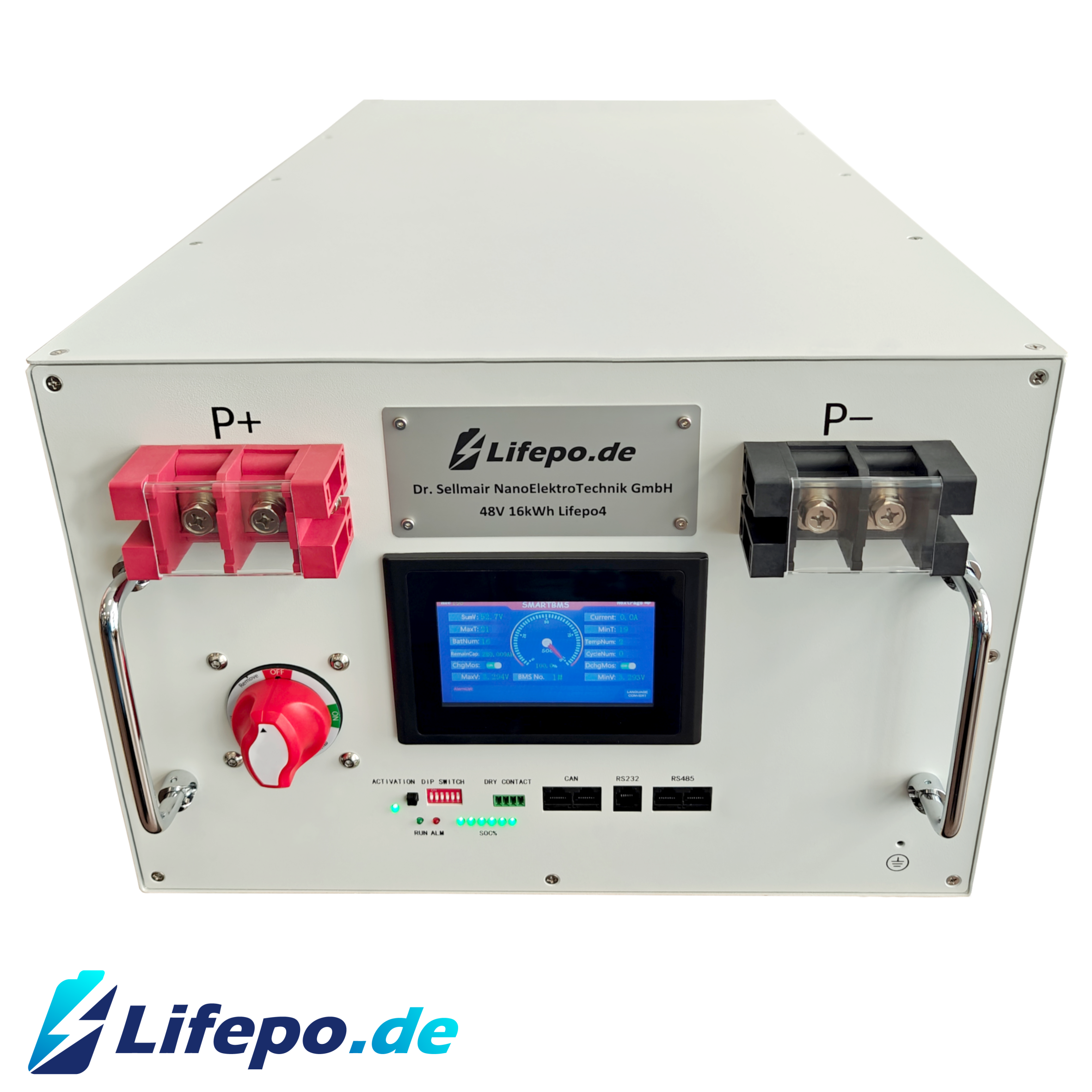 0%VAT Lifepo4 16kWh 48V battery (HS-48-280-200)