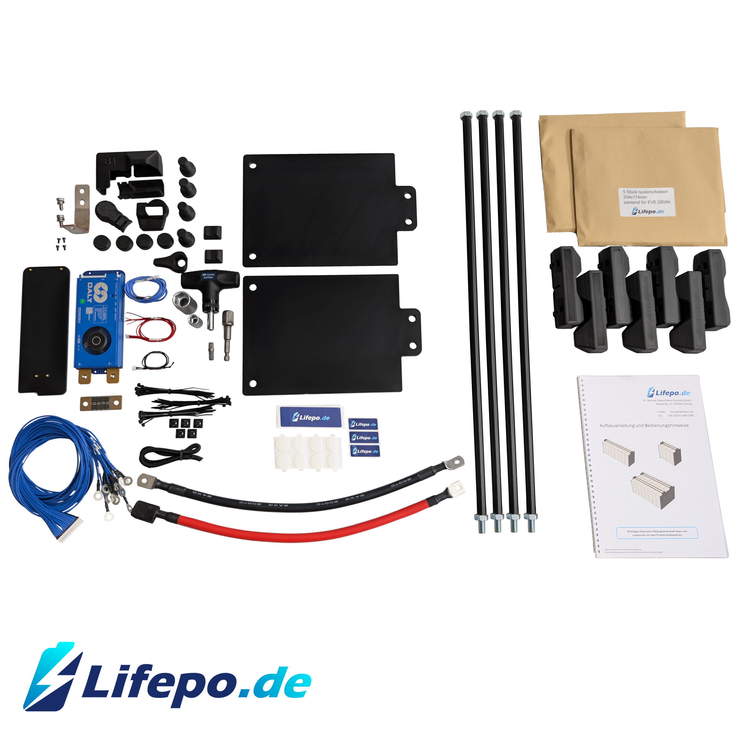 24V 8kWh/312Ah einreihig - Premium Lifepo4 Batterie