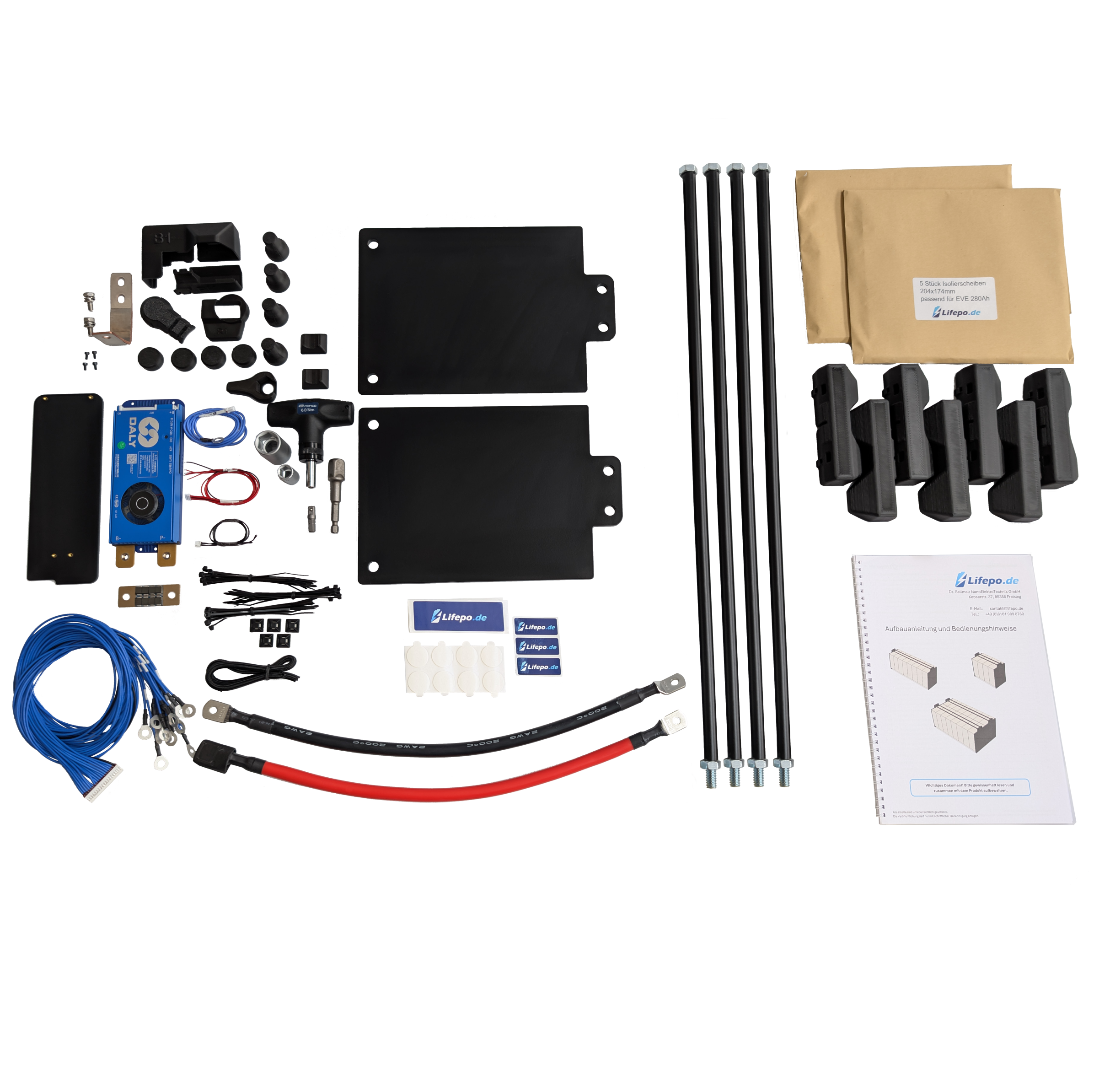 24V 8kWh/312Ah einreihig - Premium Lifepo4 Batterie