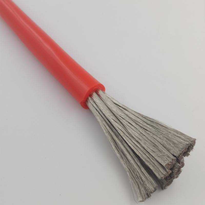 35mm² hochwertiges Silikonkabel (2AWG) in rot oder schwarz