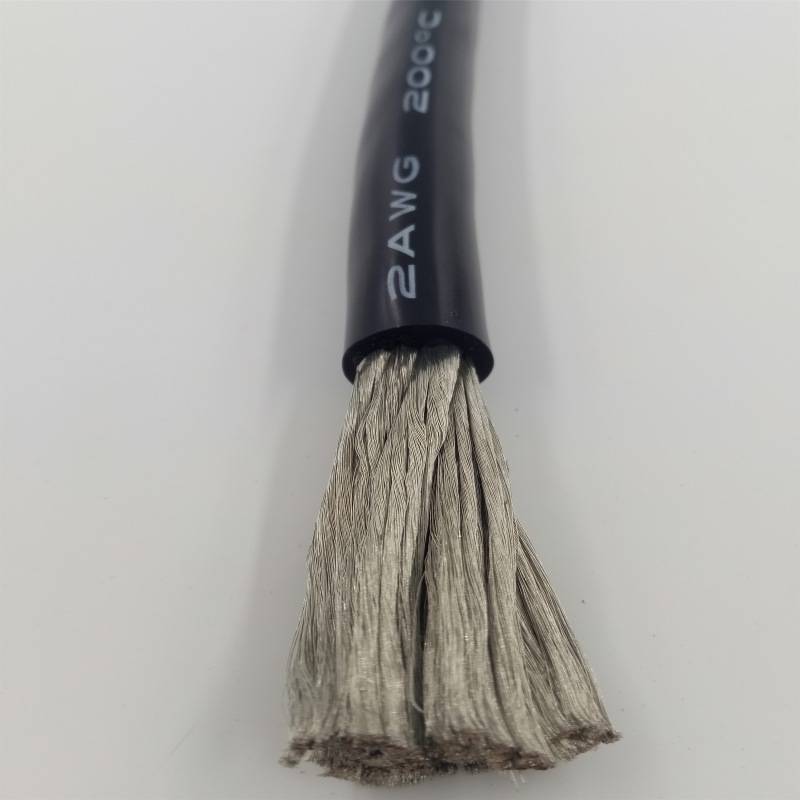 35mm² hochwertiges Silikonkabel (2AWG) in rot oder schwarz