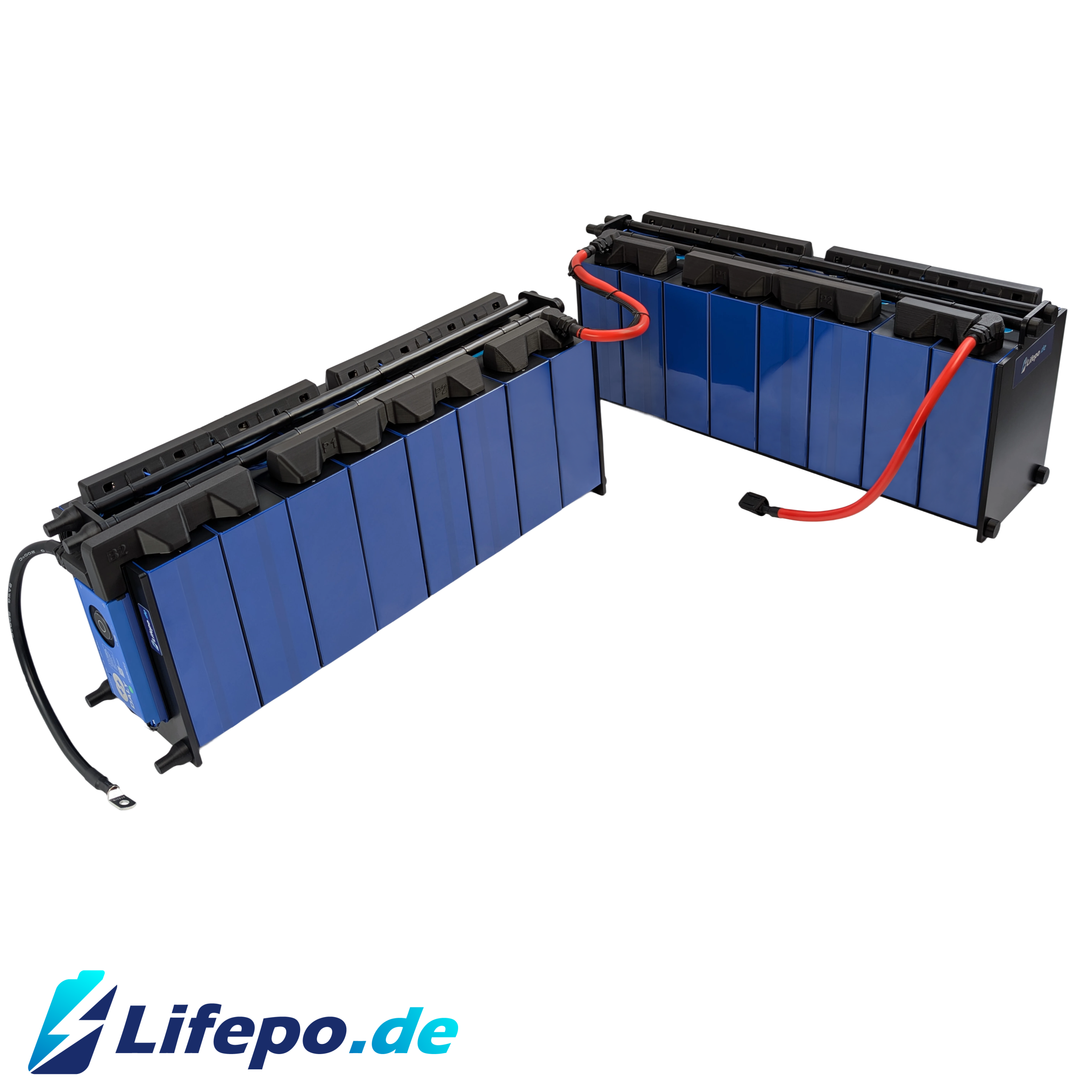 0%MwSt 24V 16kWh einreihig - Premium Lifepo4 Batterie