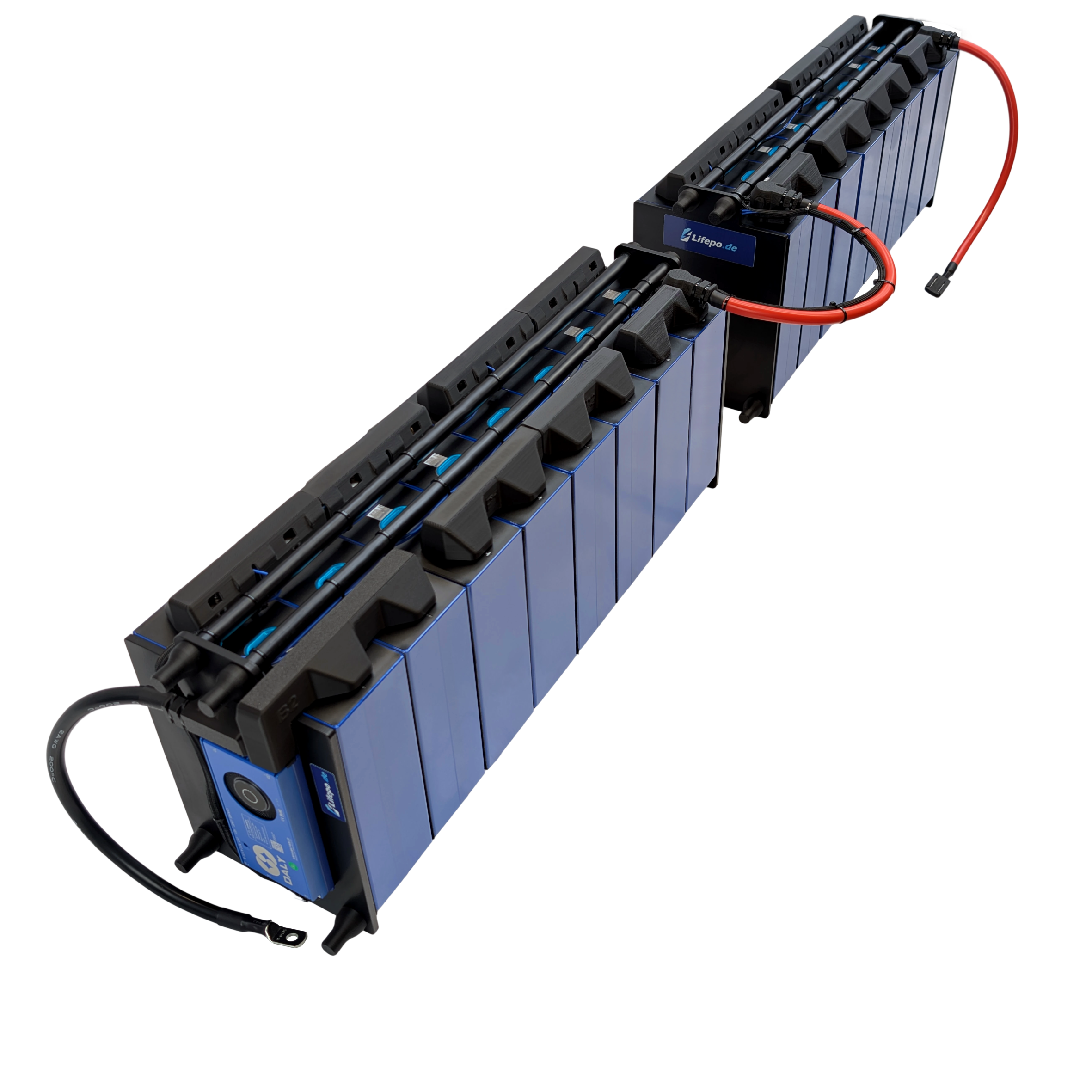 0%MwSt 24V 16kWh/624Ah einreihig - Premium Lifepo4 Batterie