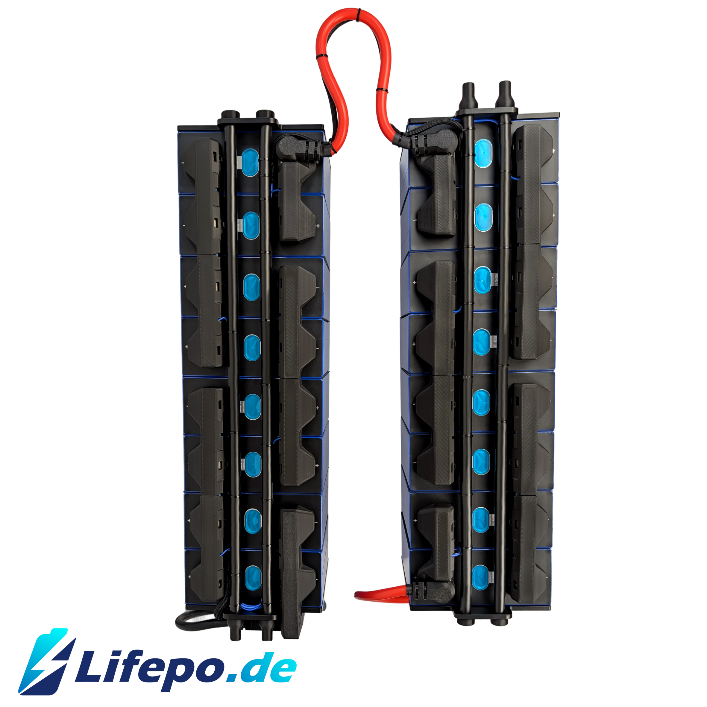 0%MwSt 24V 16kWh einreihig - Premium Lifepo4 Batterie