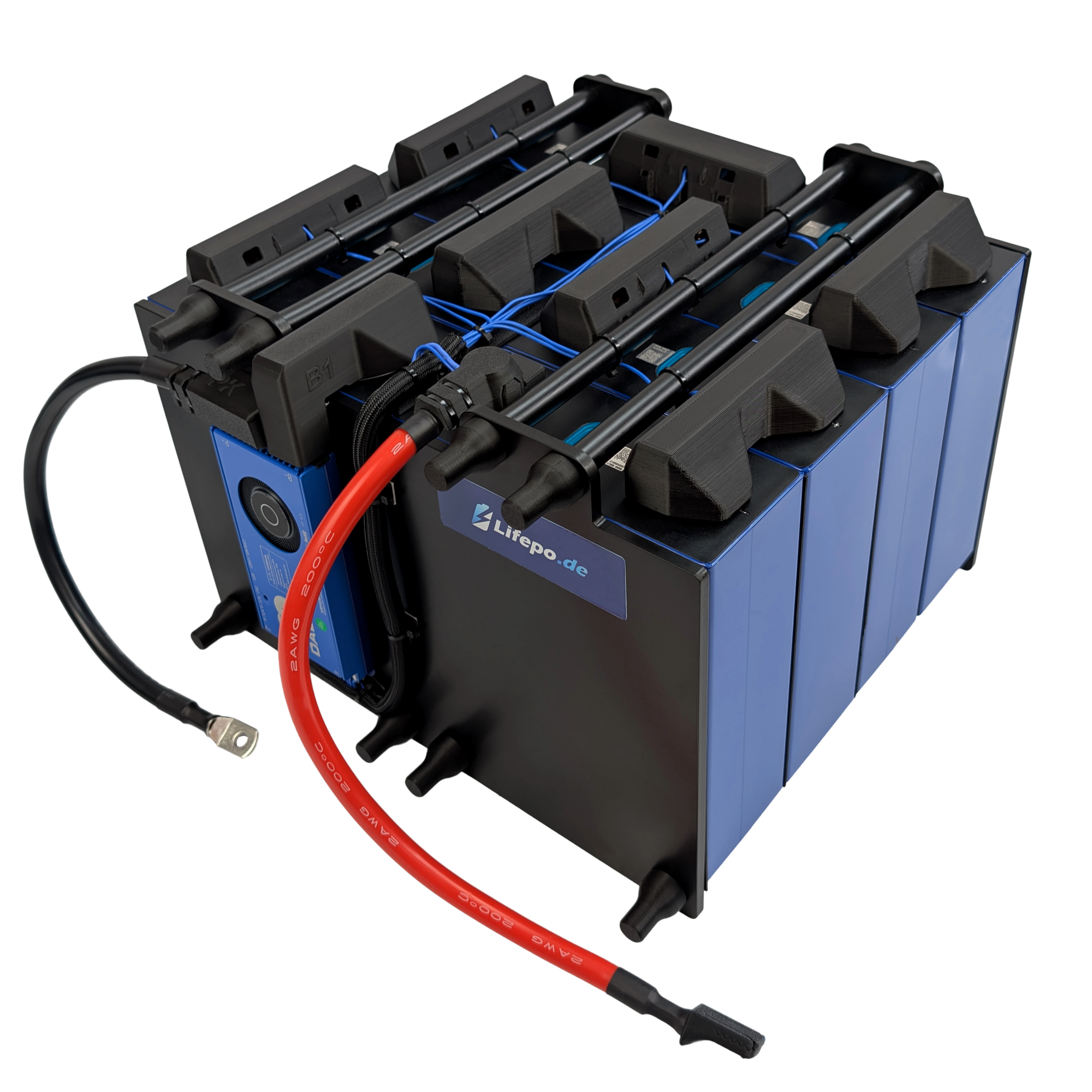 24V 8kWh/312Ah zweireihig - Premium Lifepo4 Batterie