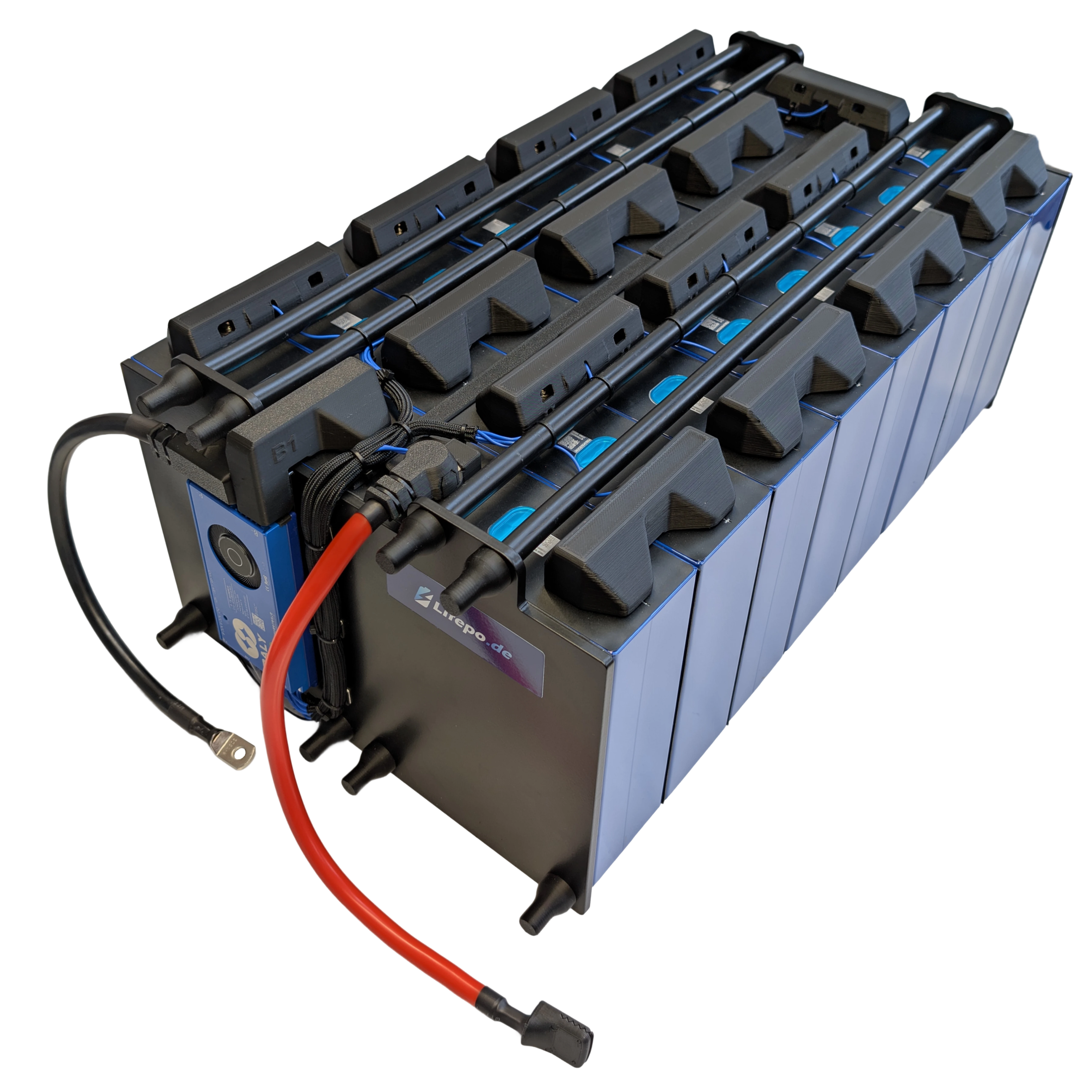 0%MwSt 48V 16kWh/312Ah zweireihig - Premium Lifepo4 Batterie