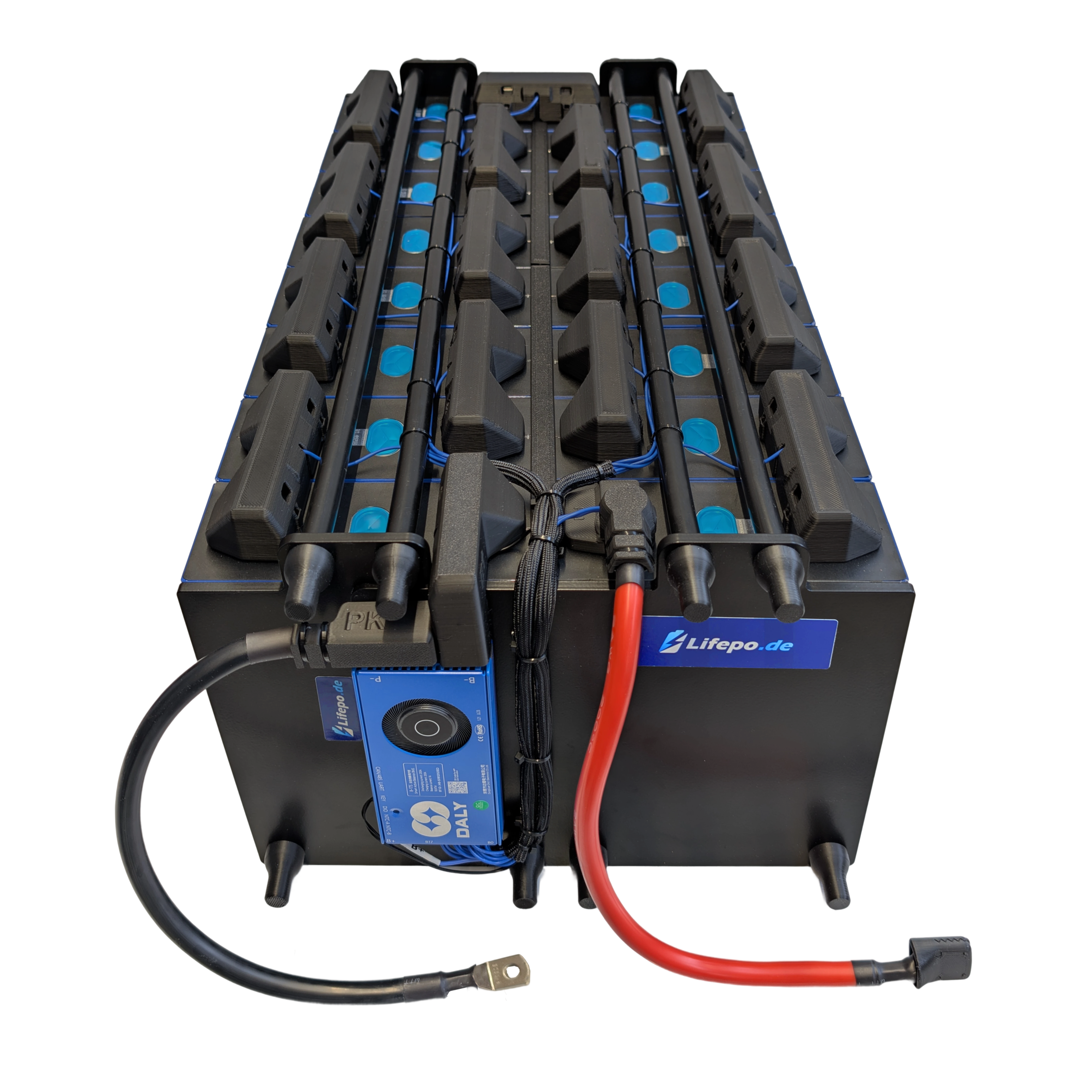 0%MwSt 48V 16kWh/312Ah zweireihig - Premium Lifepo4 Batterie