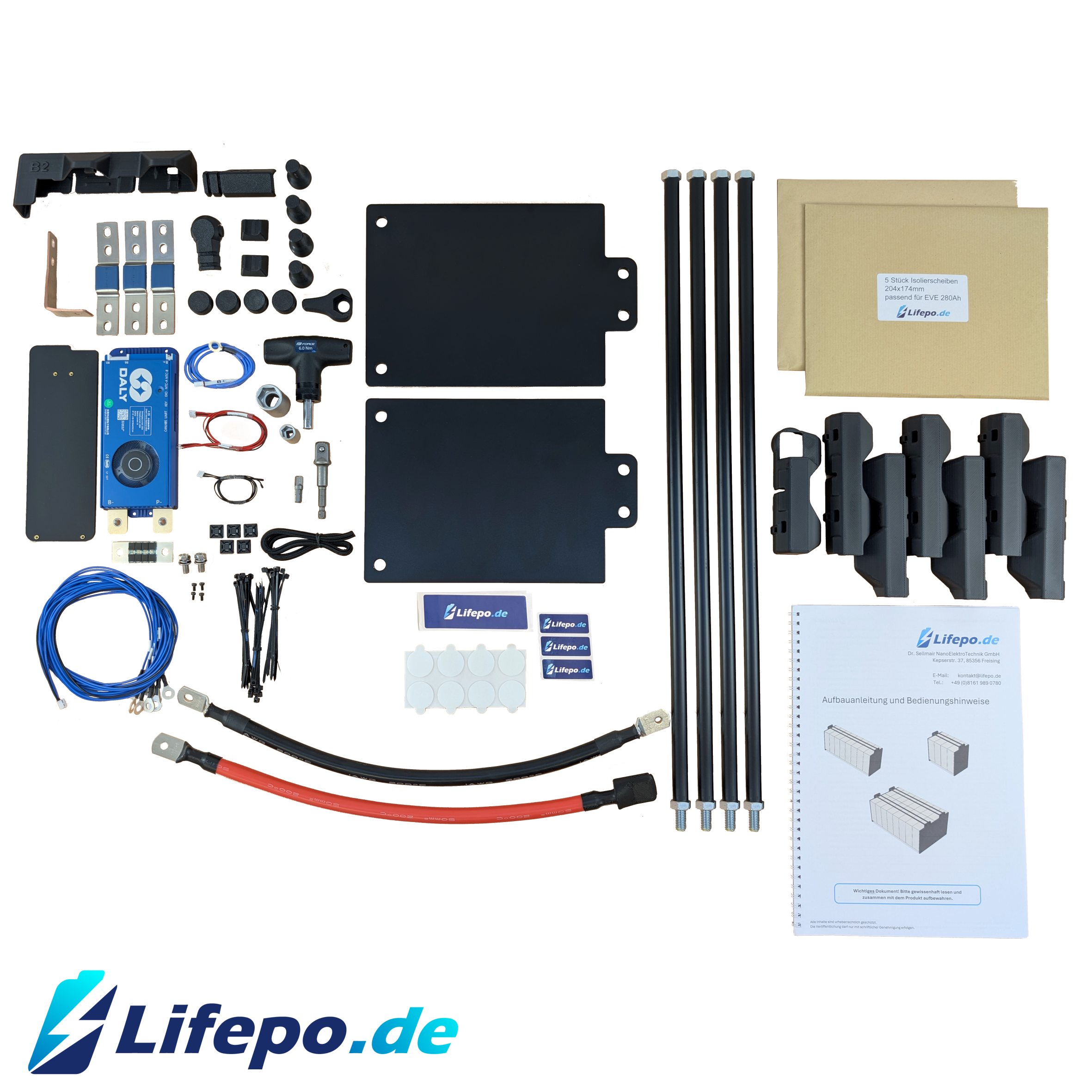 12V 8KWH Eintritig - Premium Lifepo4 Battery