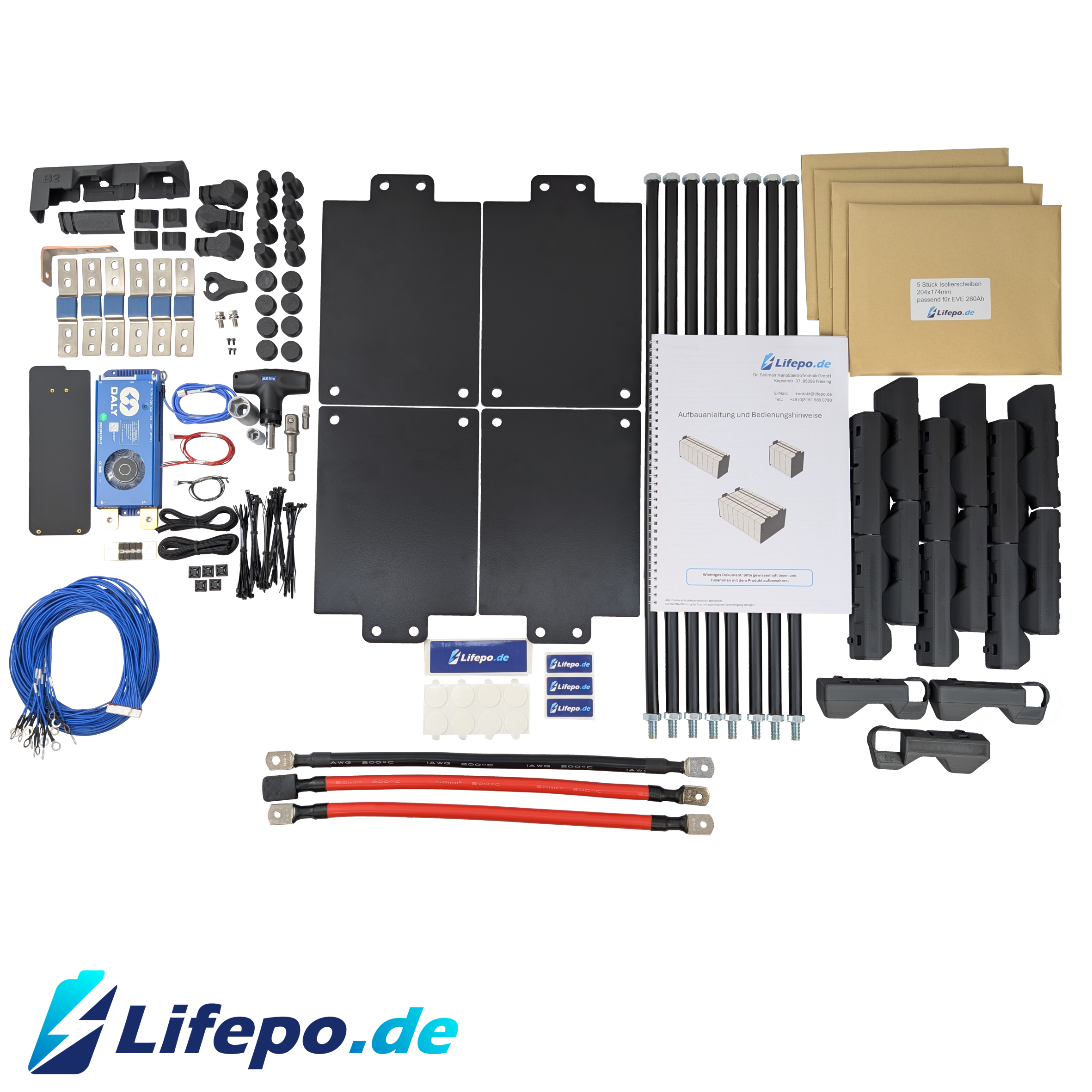 0%VAT 24V 16KWh Eintritig - Premium Lifepo4 Battery