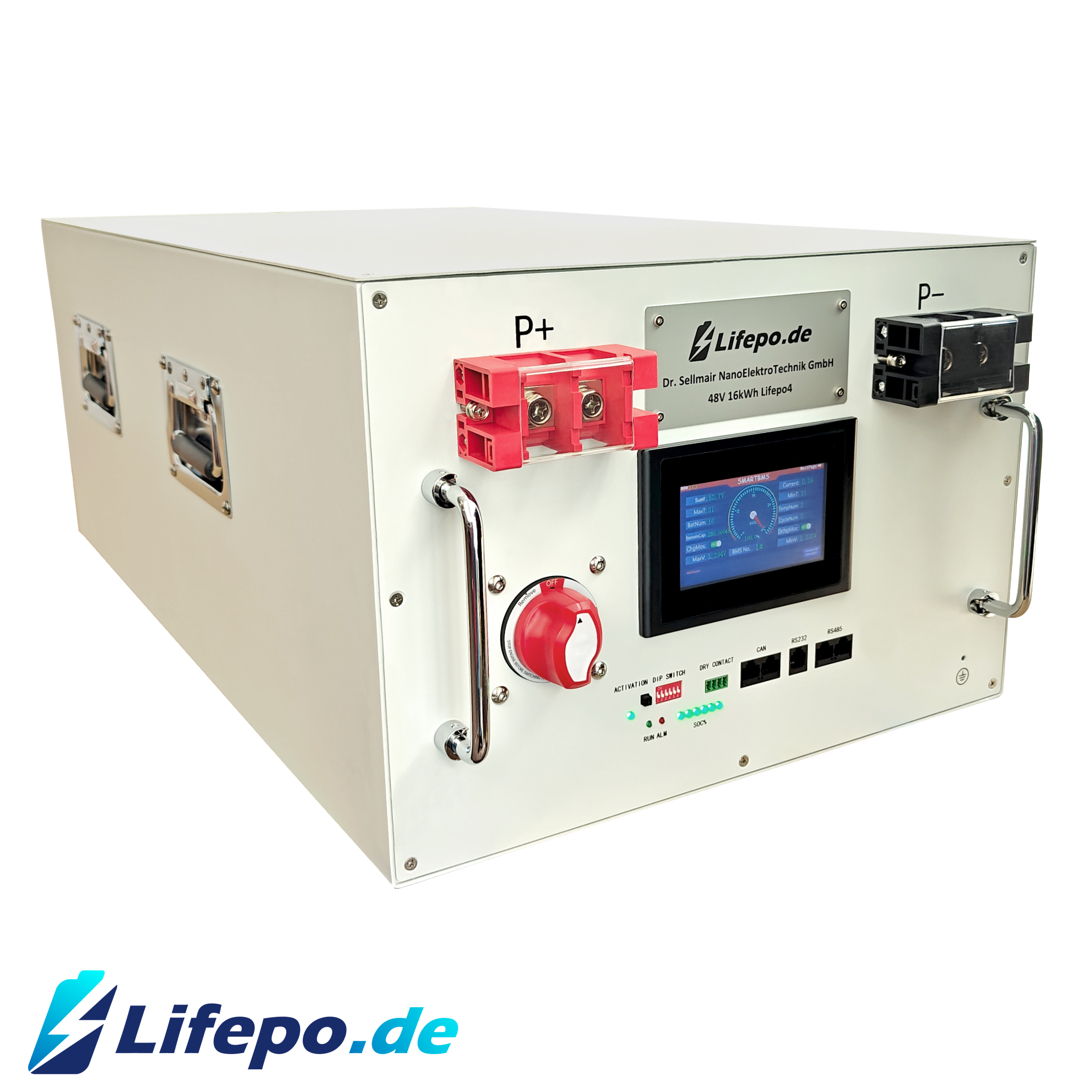 LIFEPO4 16KWH 48V battery (HS-48-280-200)