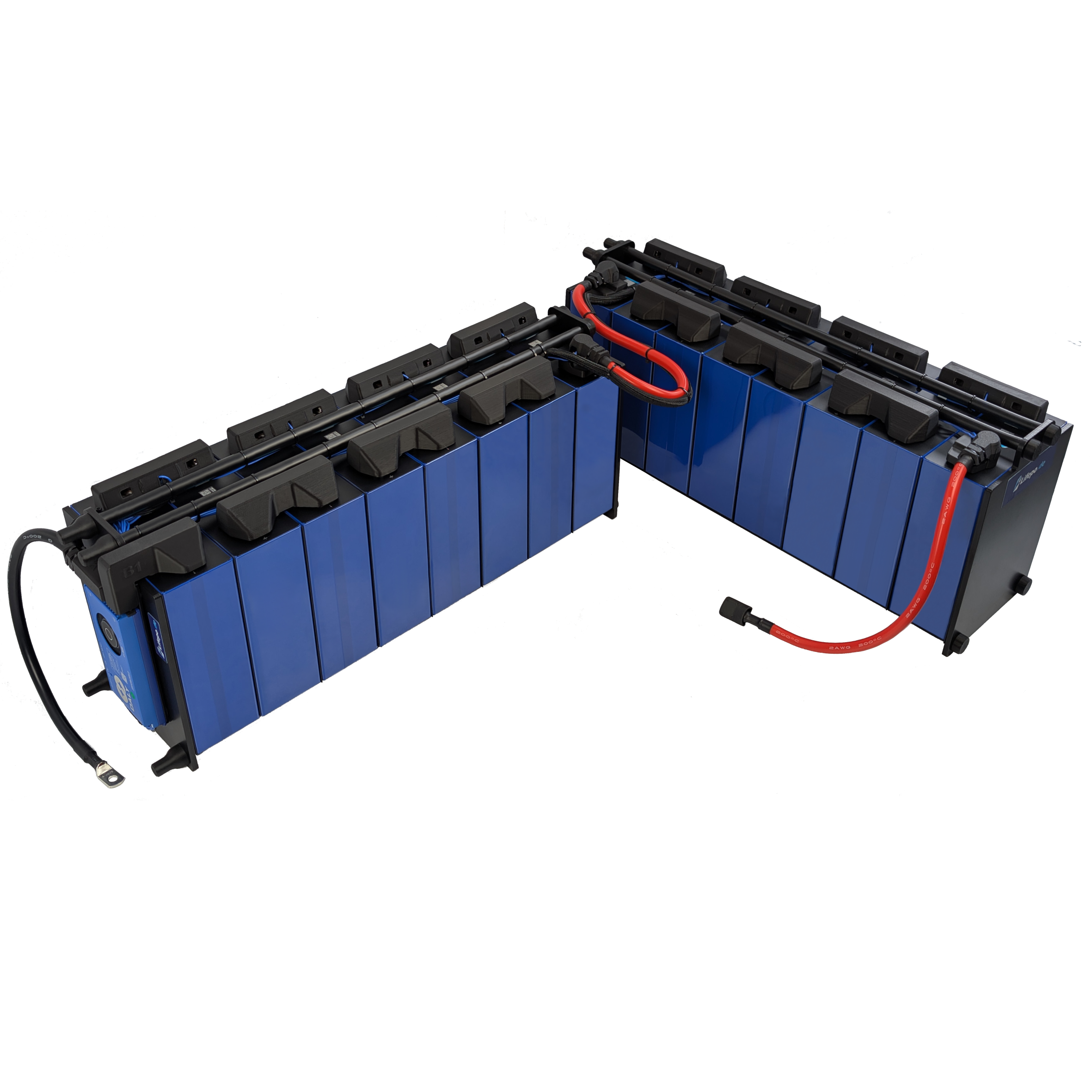 48V 16kWh/312Ah einreihig - Premium Lifepo4 Batterie