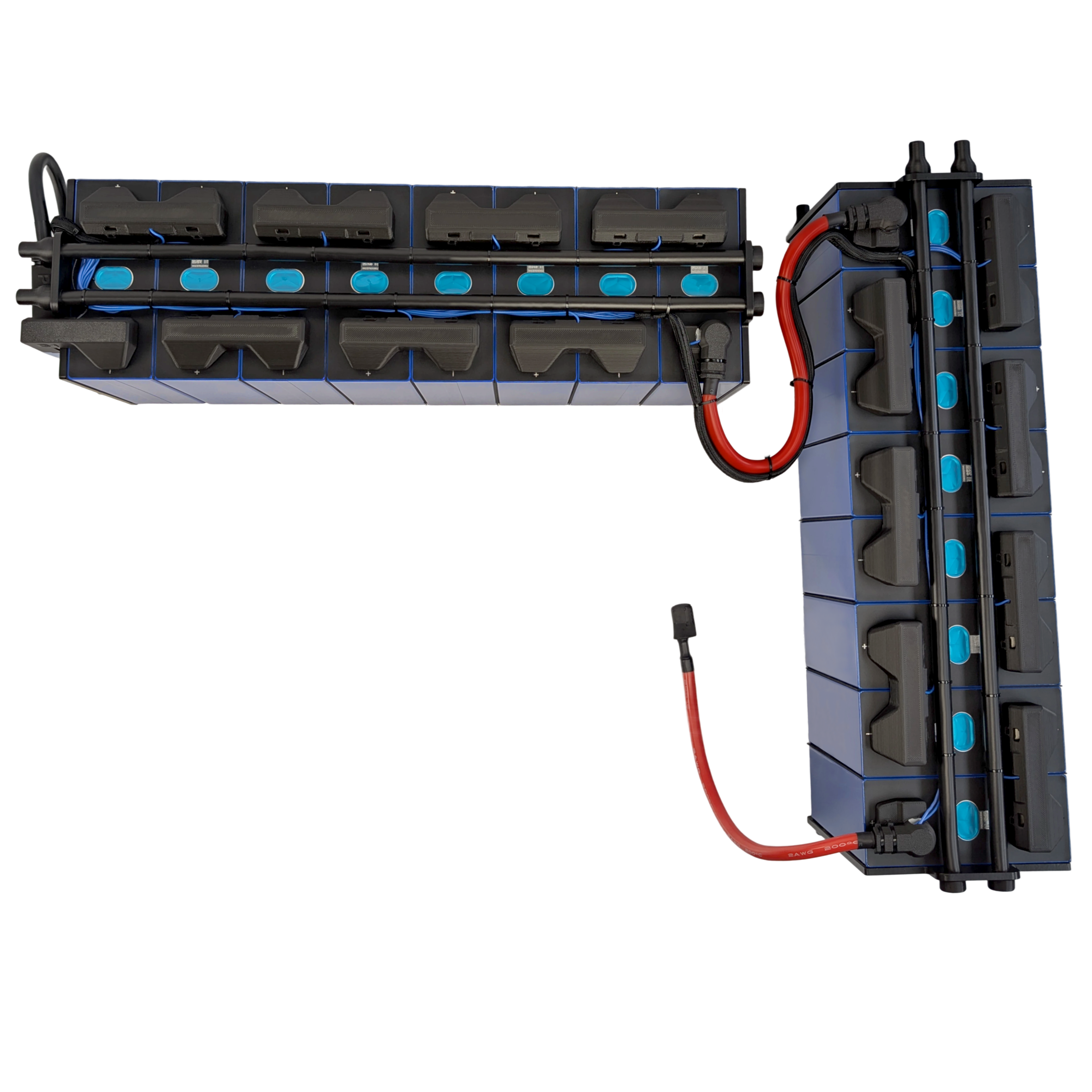 48V 16kWh/312Ah einreihig - Premium Lifepo4 Batterie
