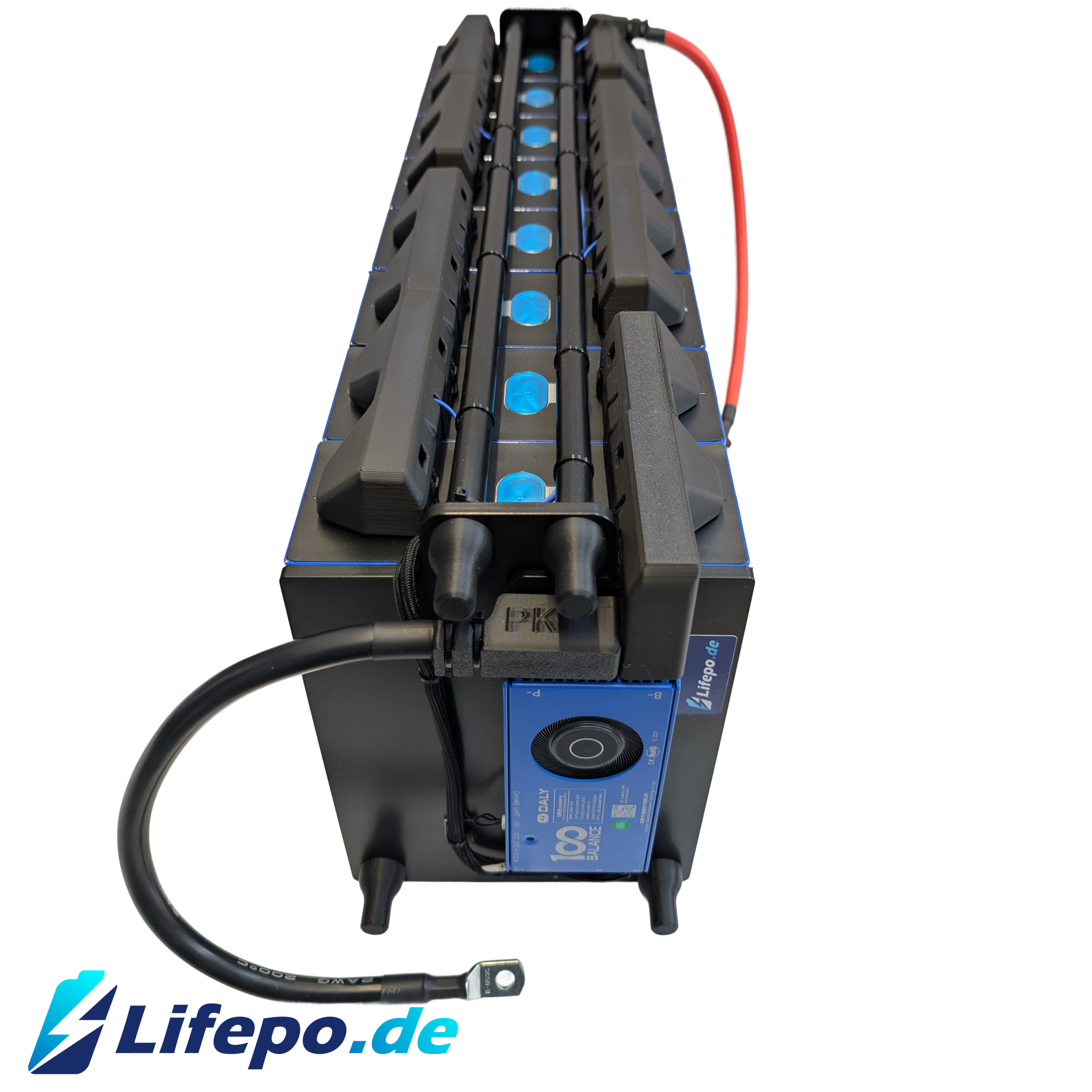 12V 8kWh einreihig - Premium Lifepo4 Batterie