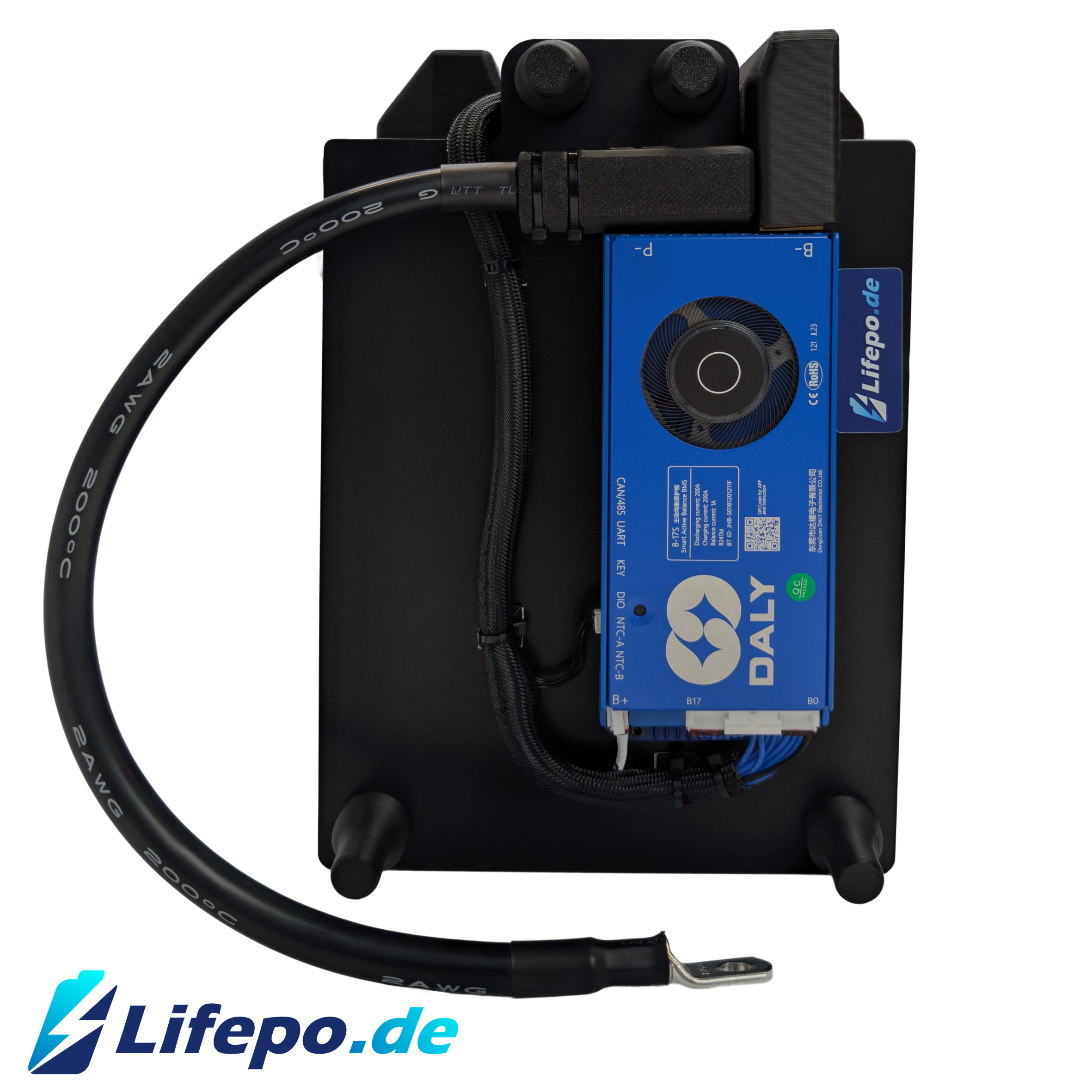 0%MwSt 24V 16kWh einreihig - Premium Lifepo4 Batterie