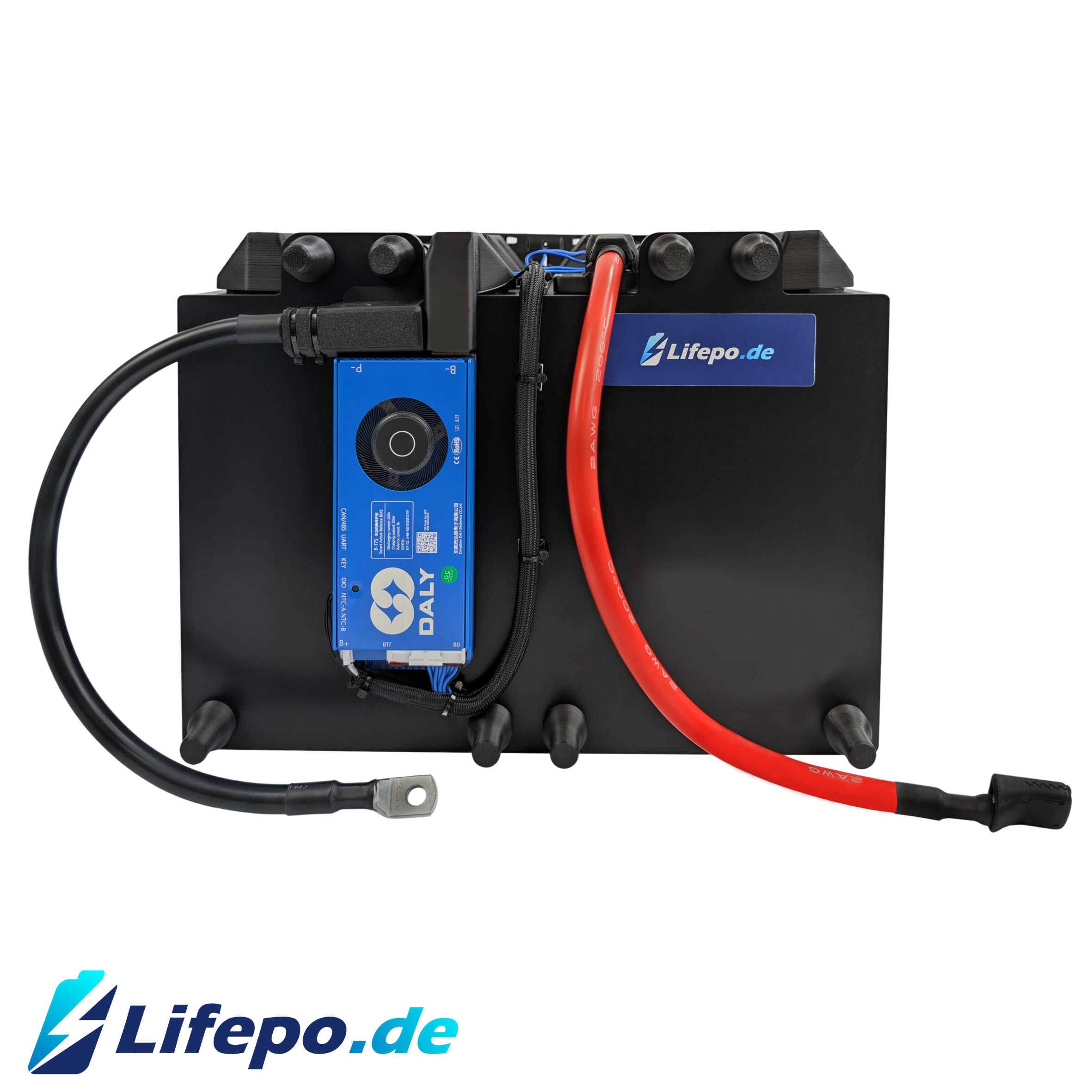 24V 8kWh zweireihig - Premium Lifepo4 Batterie