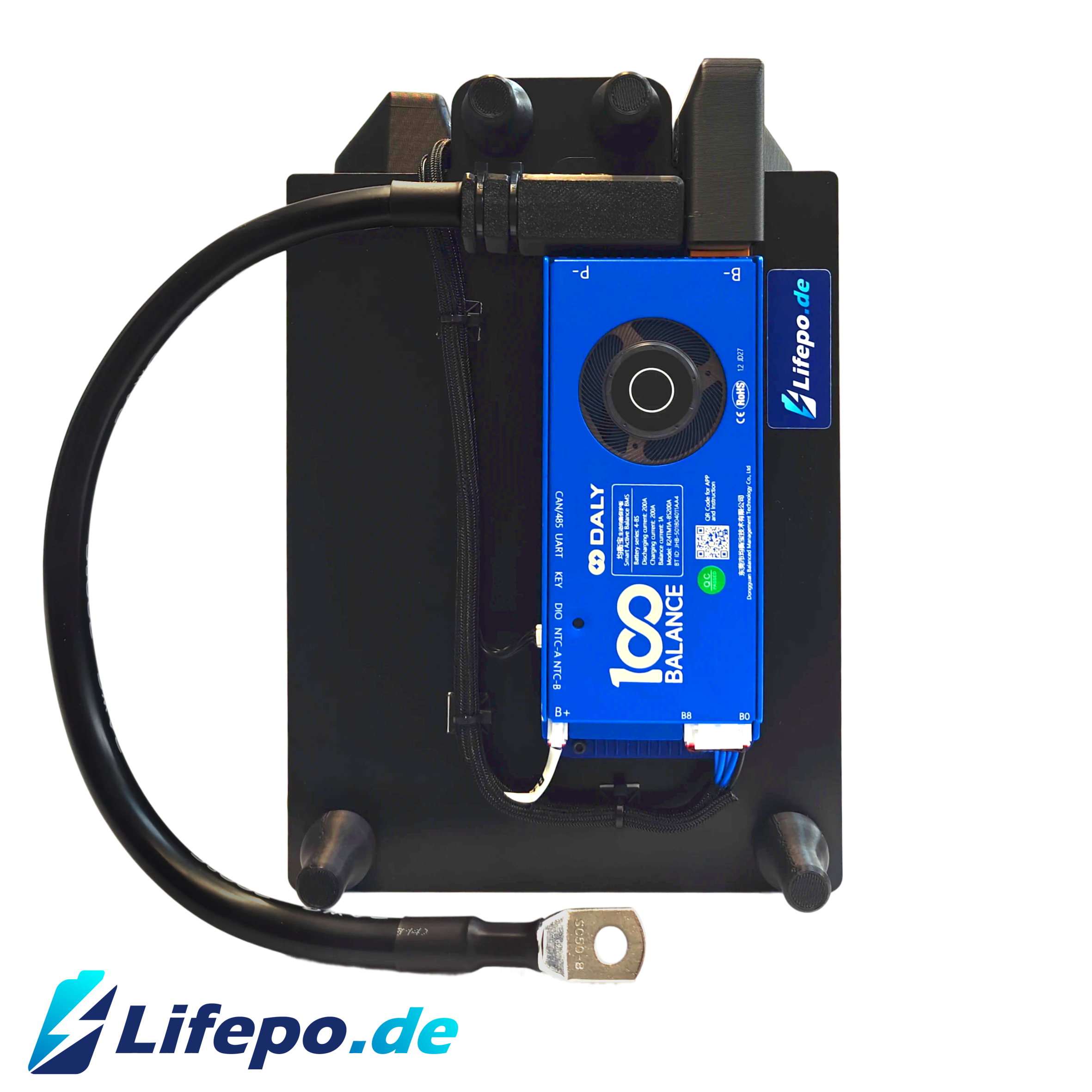 12V 8kWh einreihig - Premium Lifepo4 Batterie