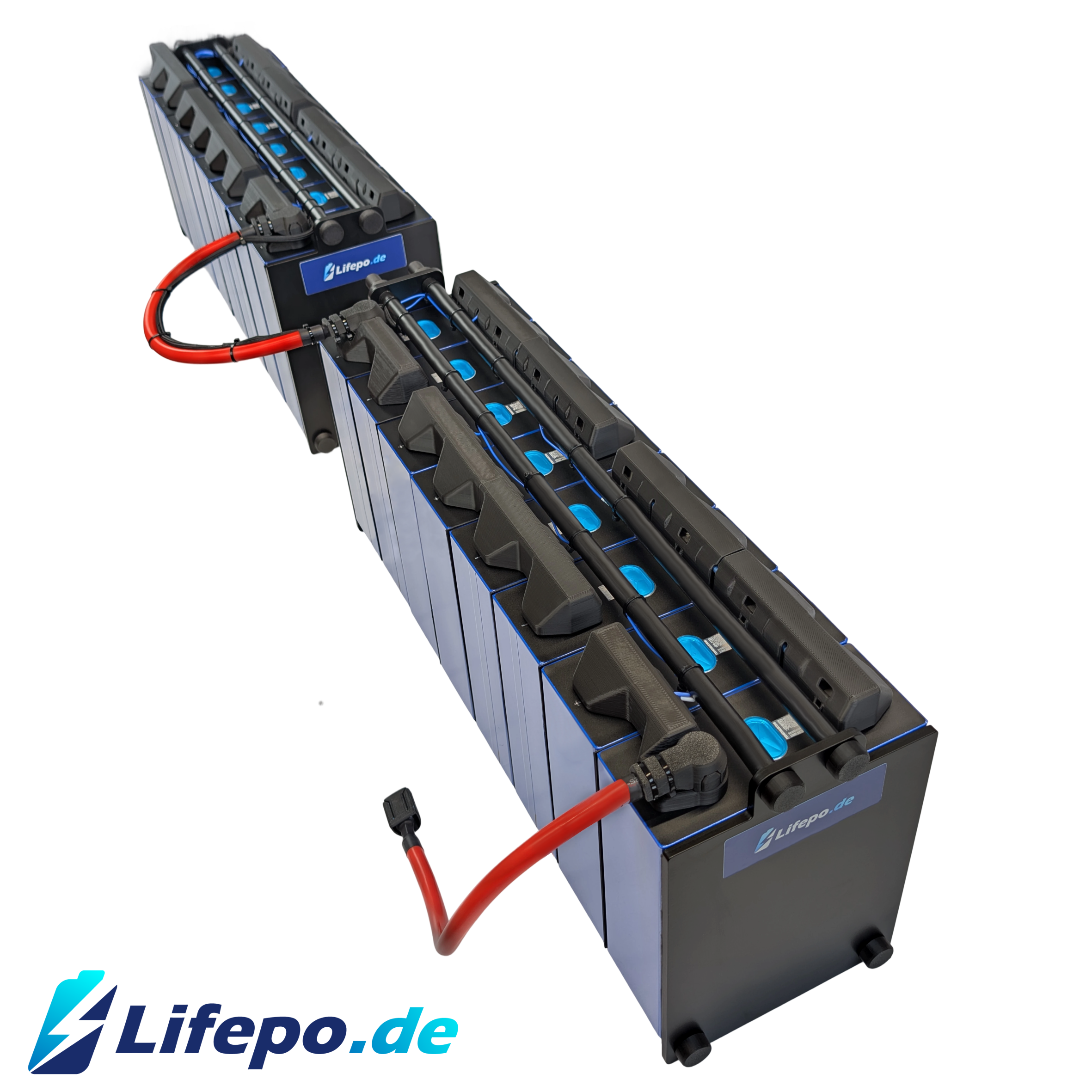 0%MwSt 24V 16kWh einreihig - Premium Lifepo4 Batterie
