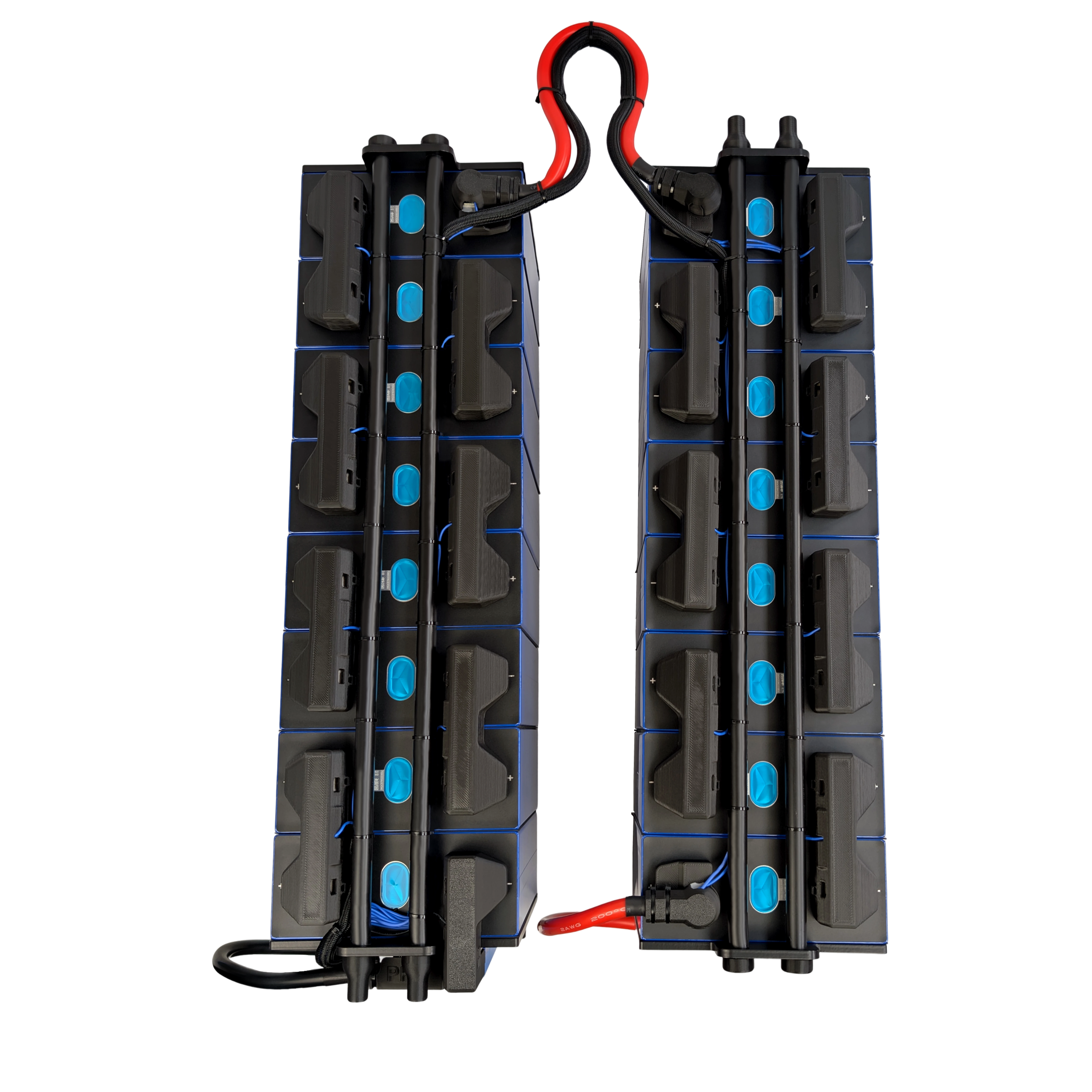 48V 16kWh/312Ah einreihig - Premium Lifepo4 Batterie