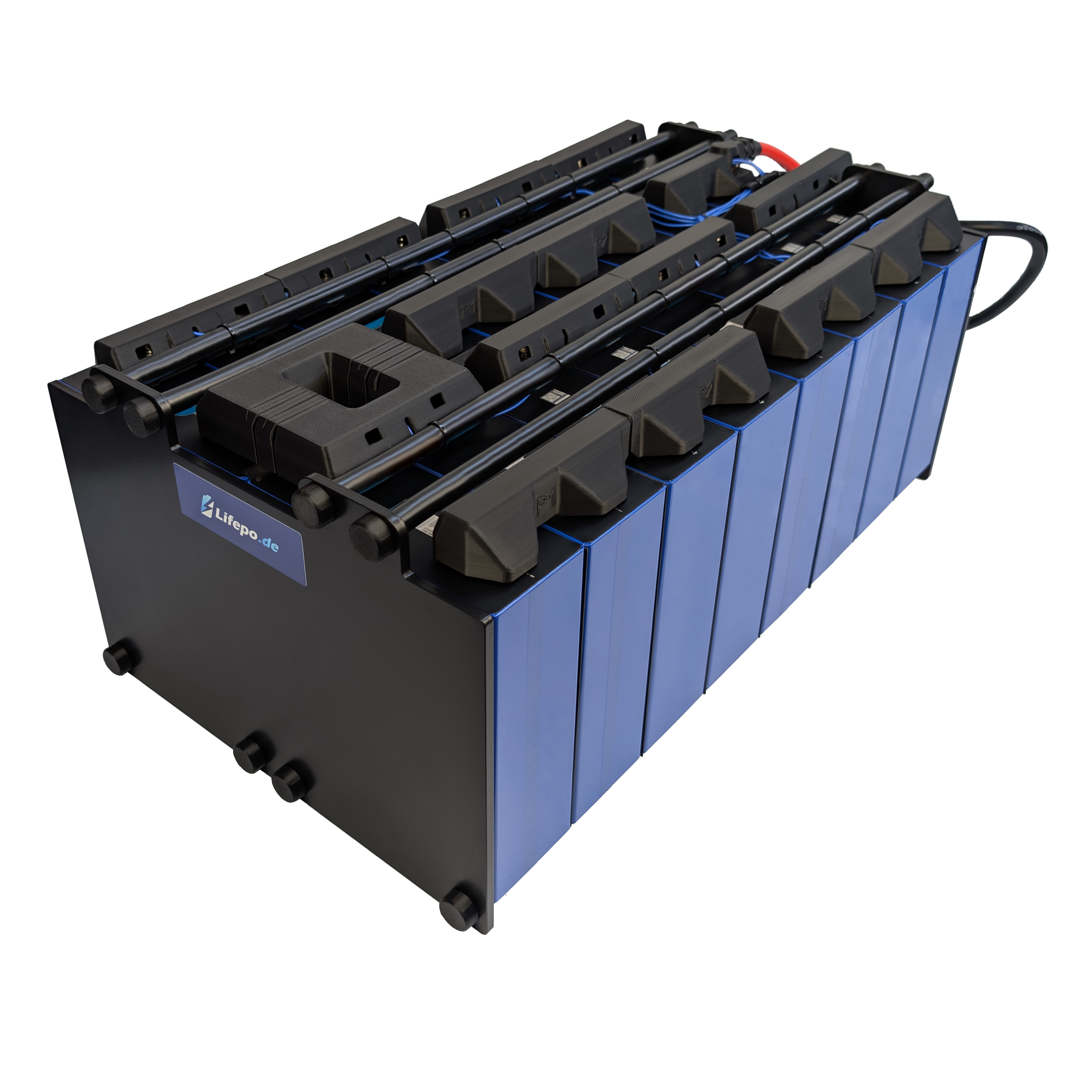0%MwSt 24V 16kWh/624Ah zweireihig - Premium Lifepo4 Batterie