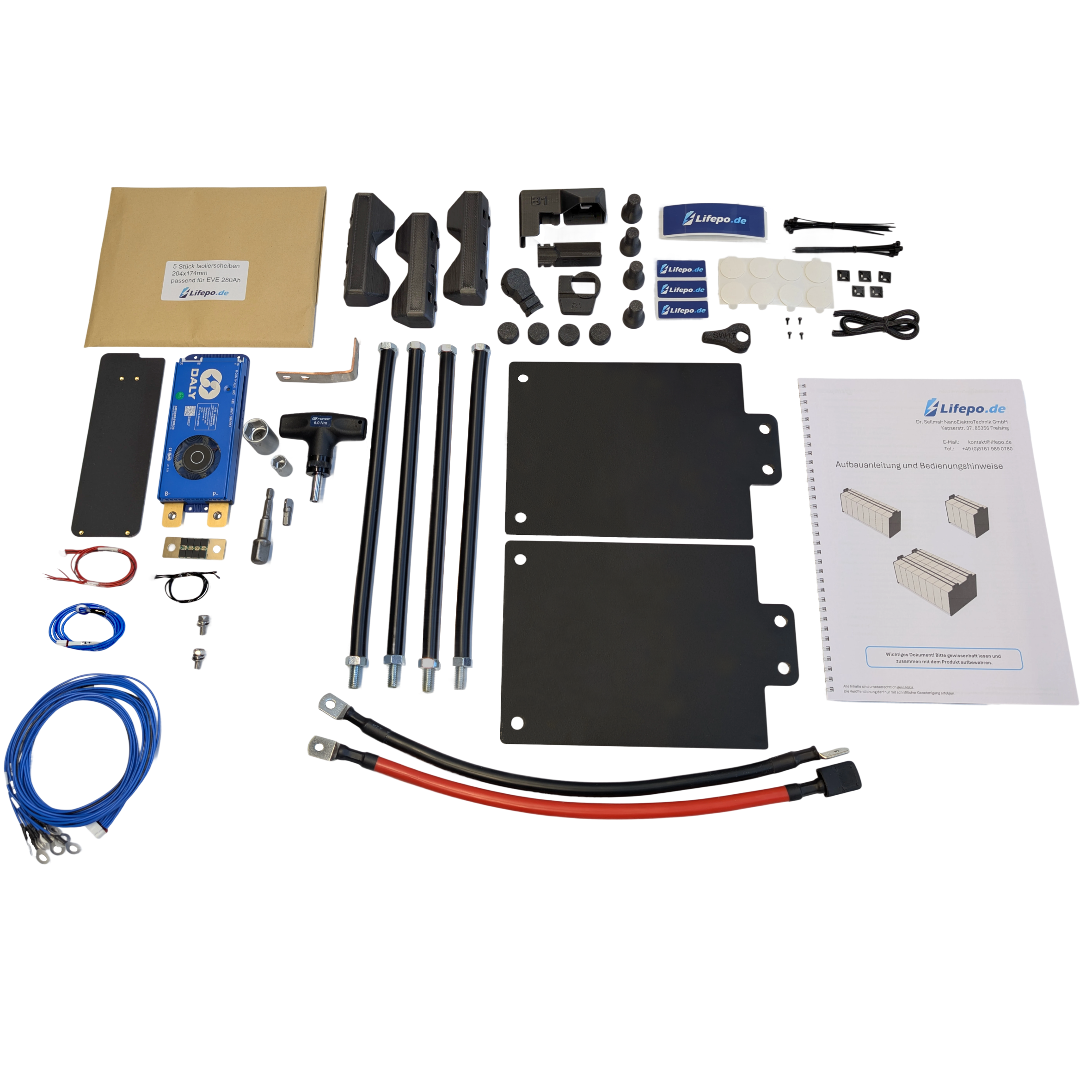 12V 4kWh/312Ah einreihig - Premium Lifepo4 Batterie