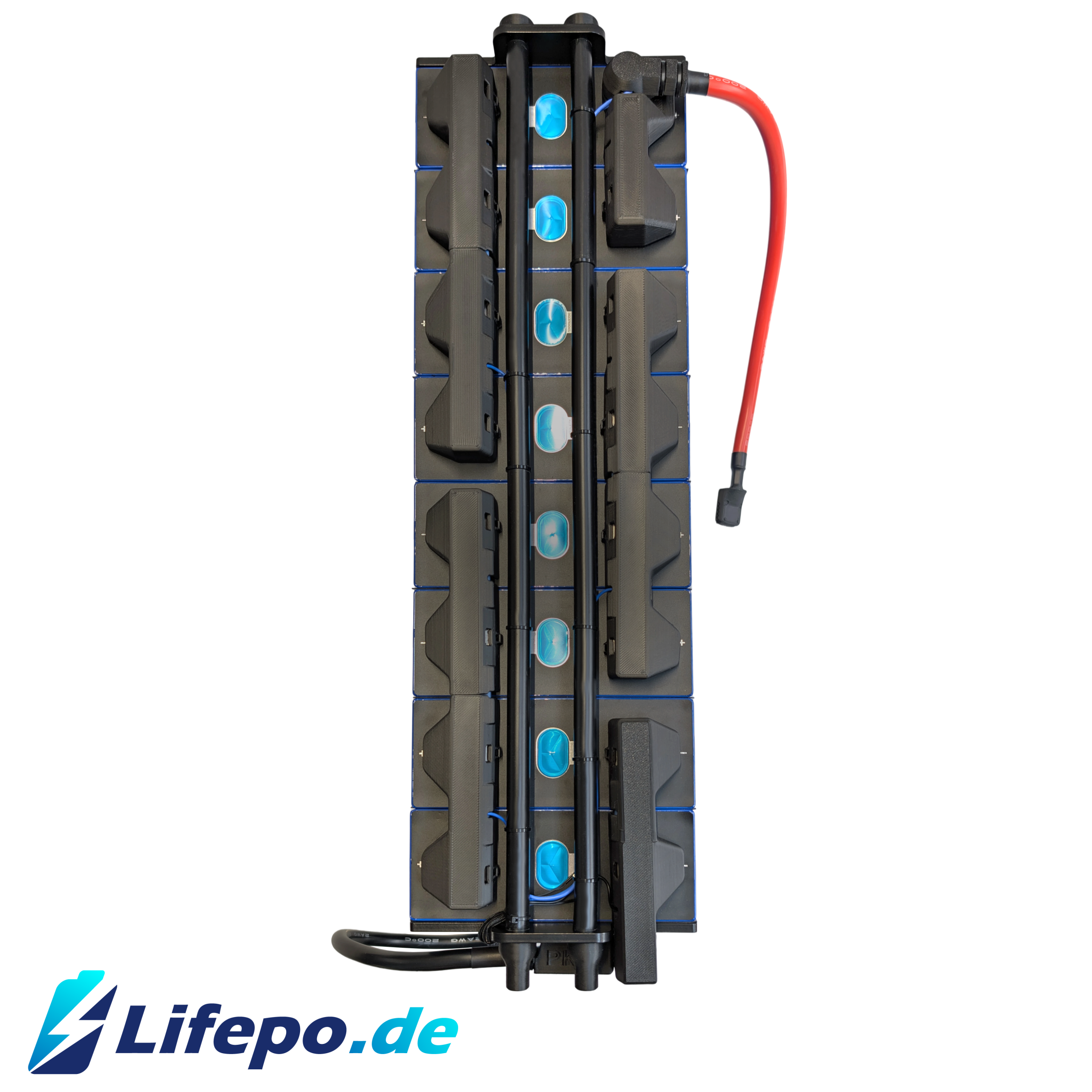 0%MwSt 12V 8kWh einreihig - Premium Lifepo4 Batterie