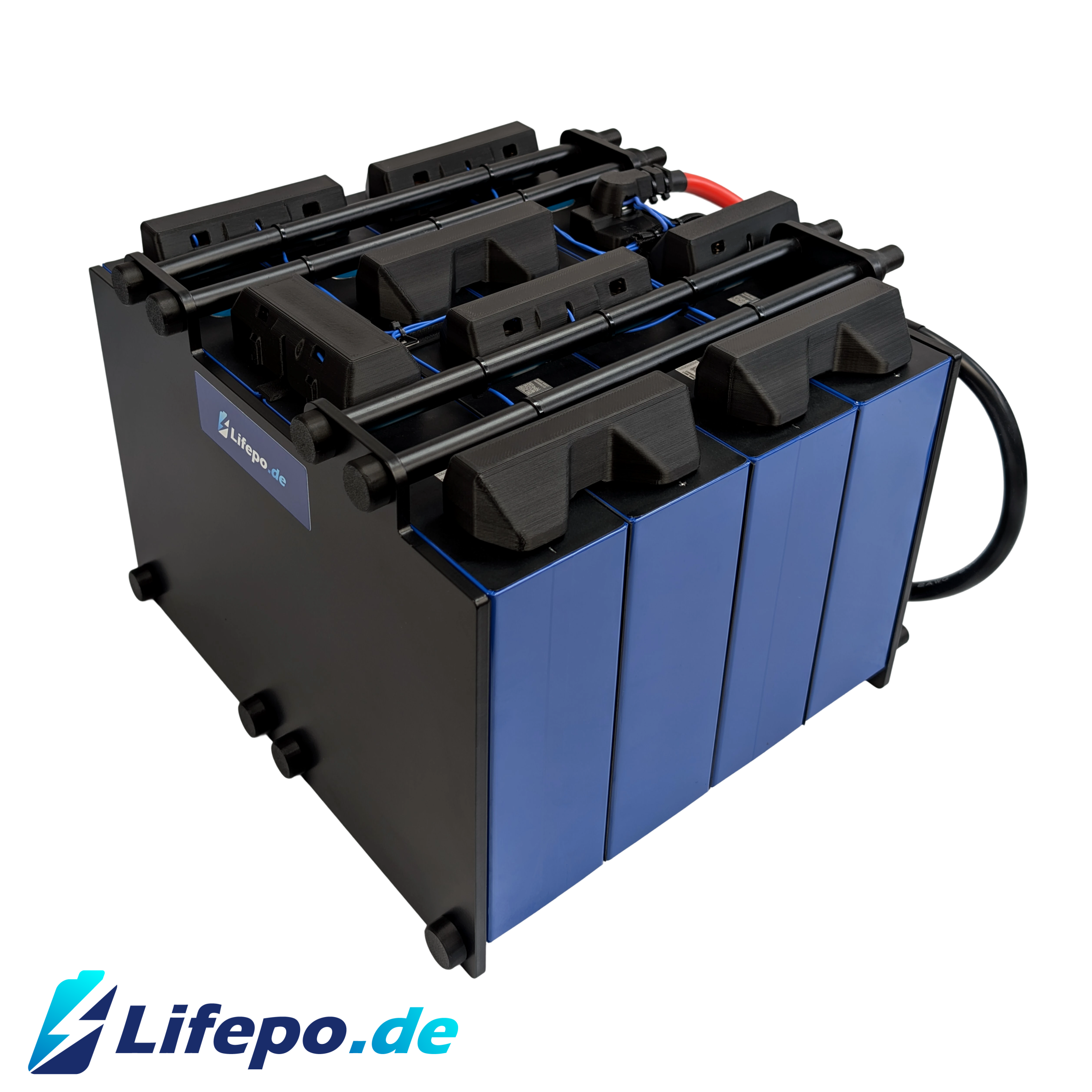 24V 8kWh zweireihig - Premium Lifepo4 Batterie