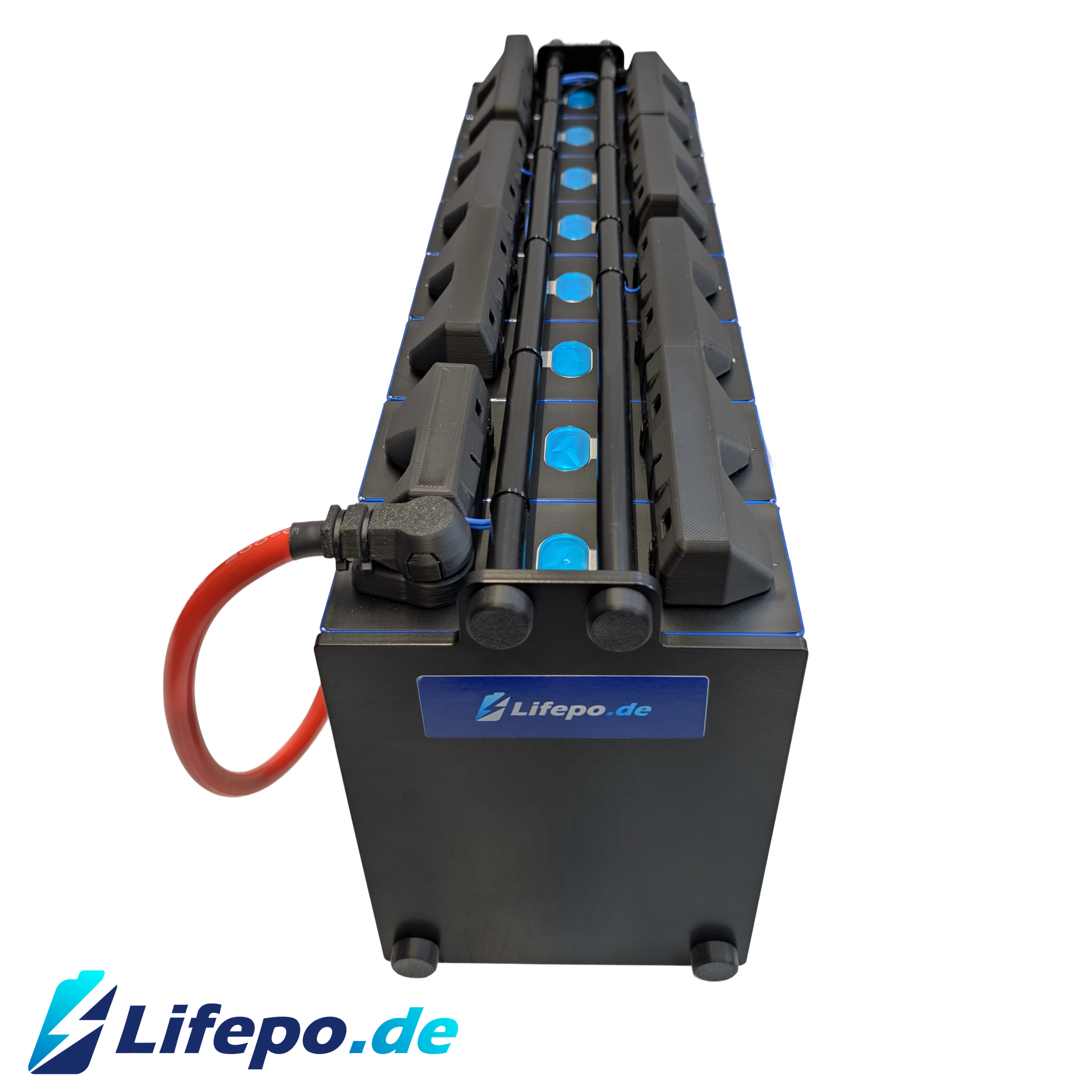 12V 8kWh einreihig - Premium Lifepo4 Batterie