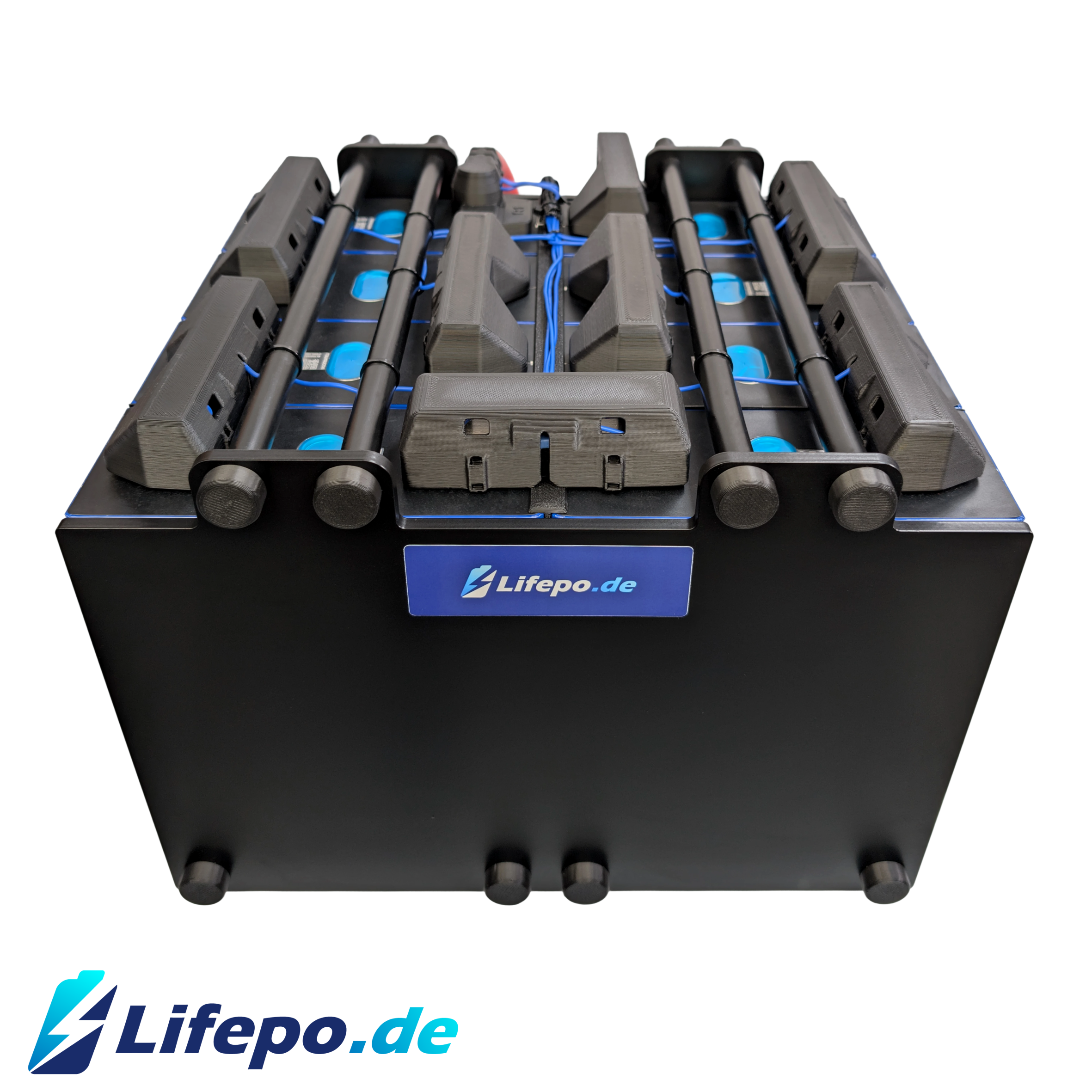 24V 8kWh zweireihig - Premium Lifepo4 Batterie