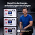 Lifepo4 17kWh 48V Batterie (HS-48-17.0) - langlebig, sicher, hergestellt in Deutschland (0%MwSt)
