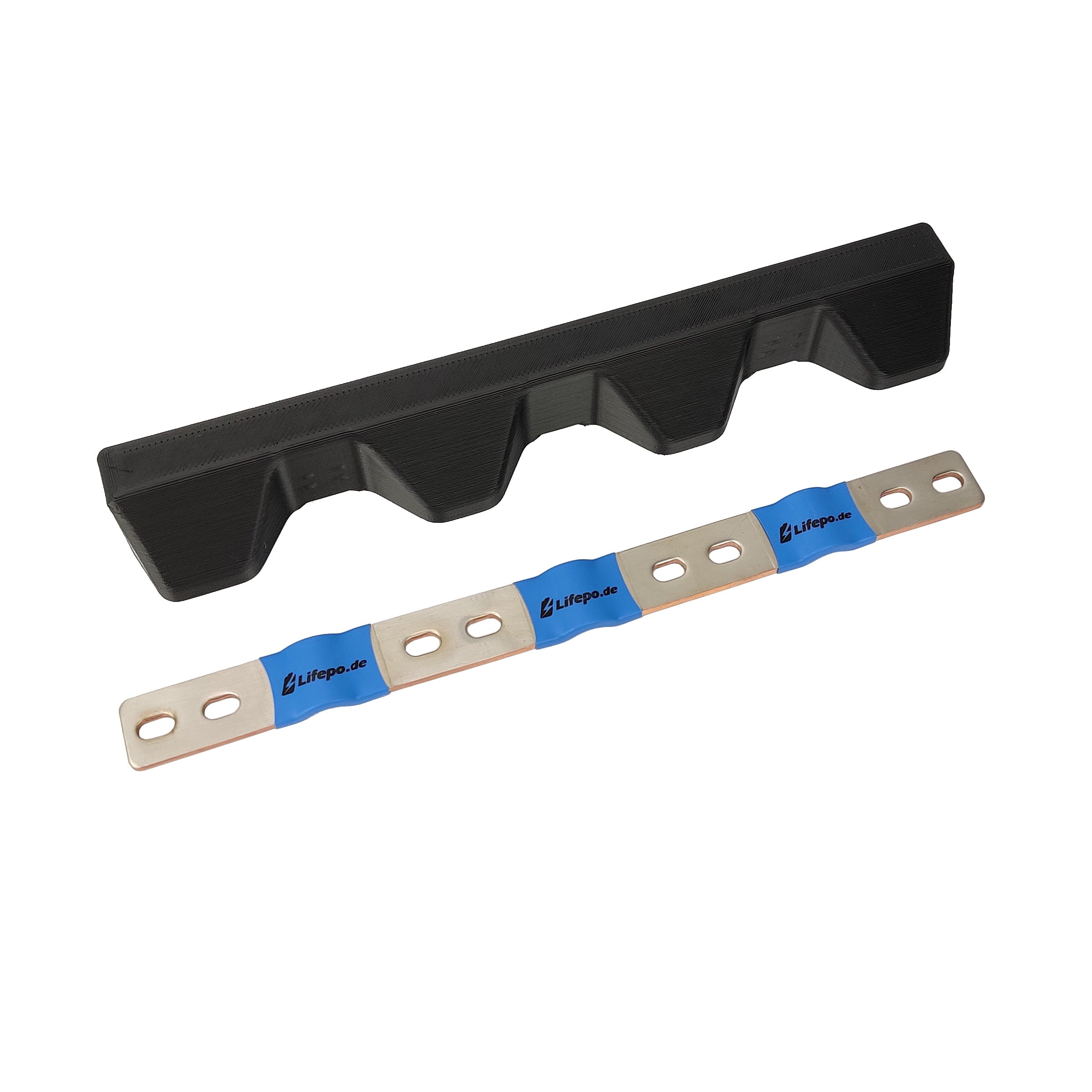 0% VAT Copper connector parallel connection 4x 72mm with the finest flexible copper levels