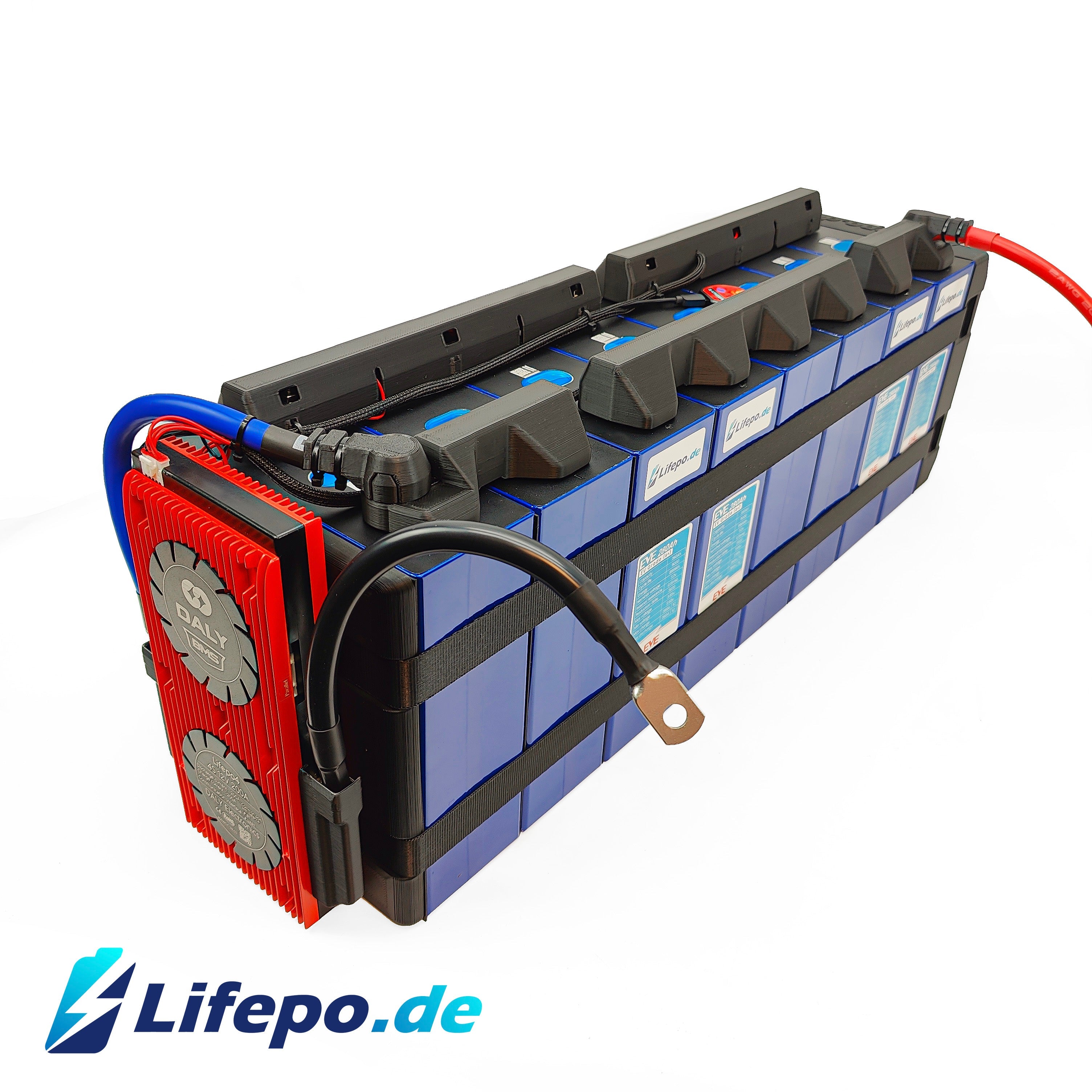 0% MwSt 12v 560Ah Lifepo4 Batteriesystem mit EVE Grade A+ 8kWh