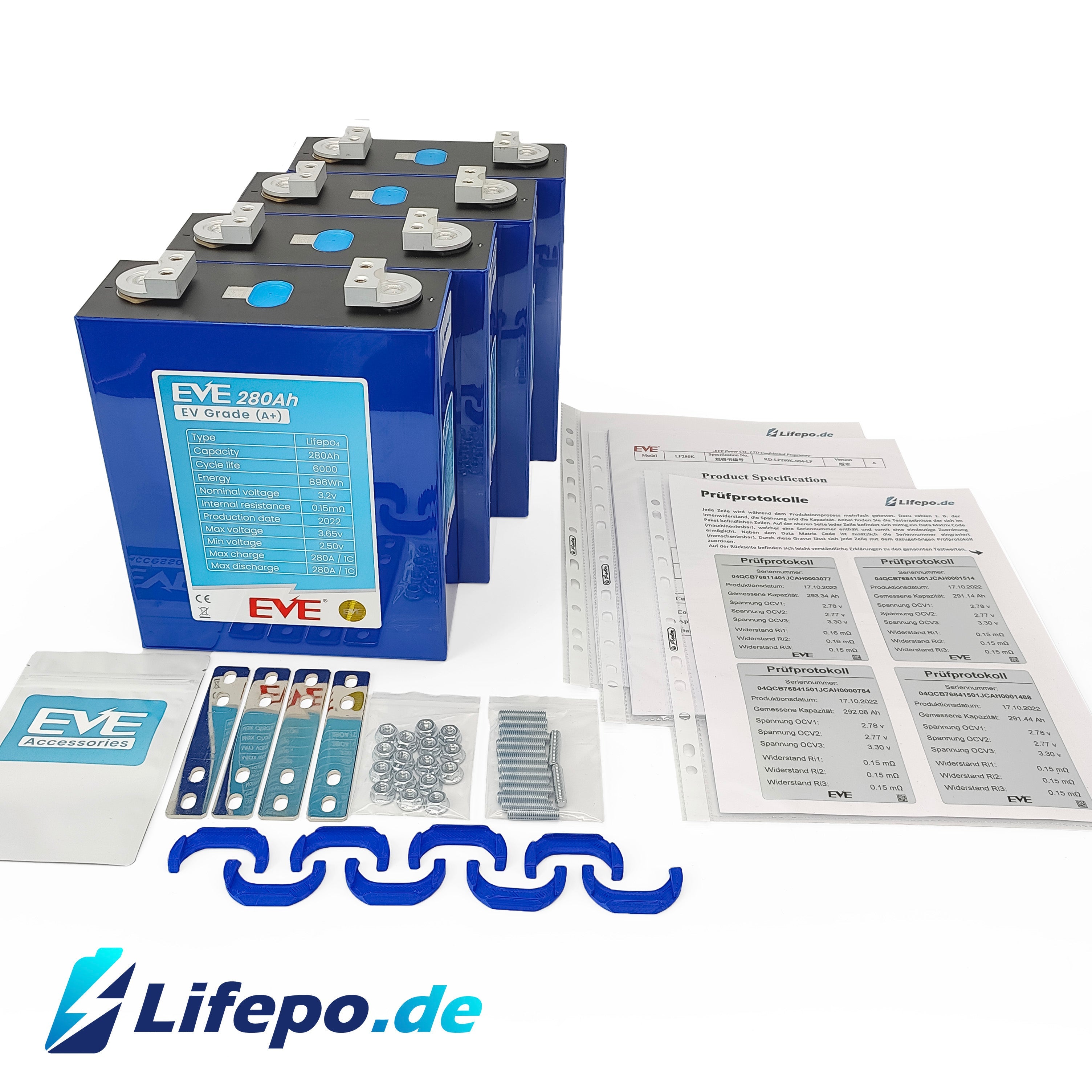 Cellule de batterie d'Ion LiFePo 4 de lithium de phosphate du cycle 32700  de 80% DOD 4000 6000mAh 6Ah