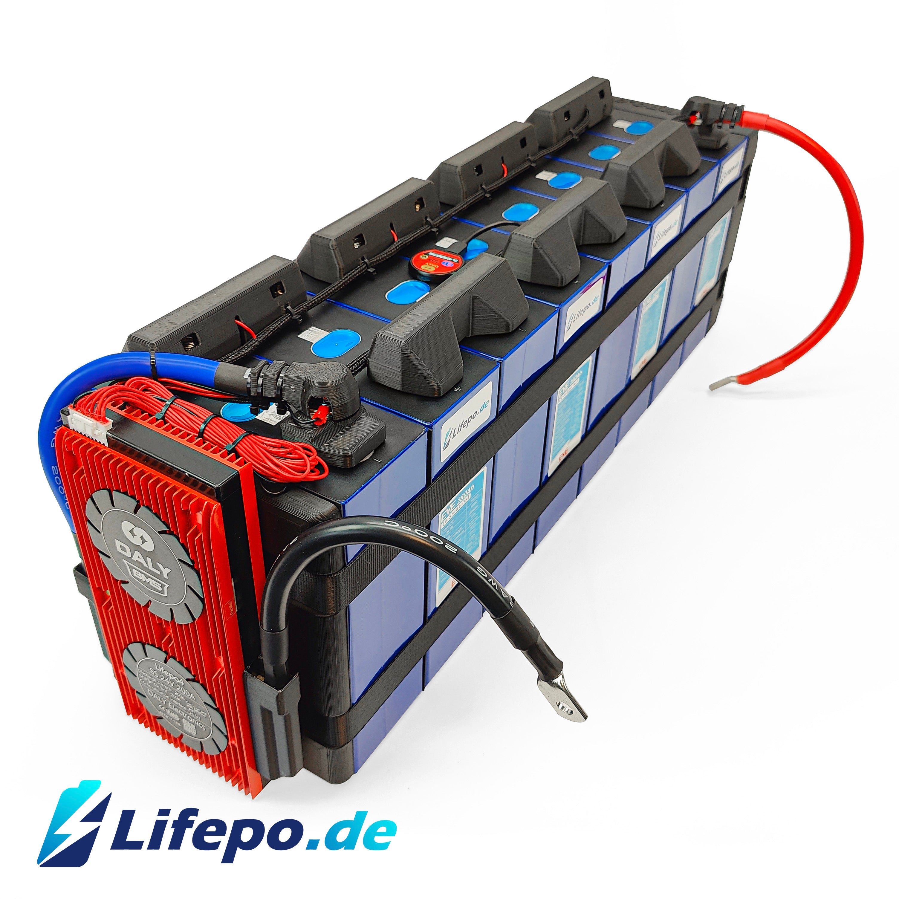 0% MwSt 24v 280Ah Lifepo4 Batteriesystem mit EVE Grade A+ 8kWh