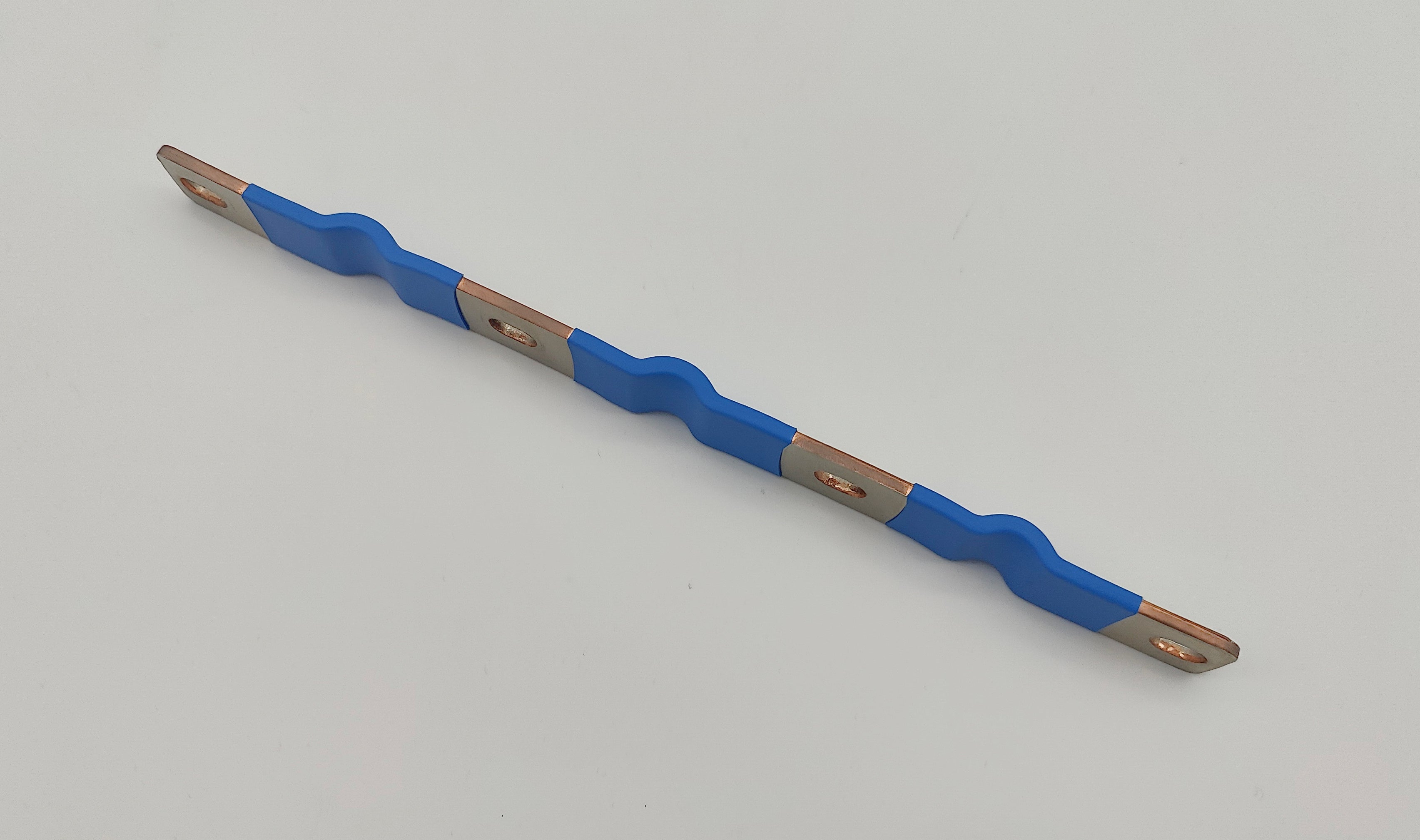 Kupferverbinder Parallelschaltung 4x 72mm mit feinsten flexiblen Kupferebenen