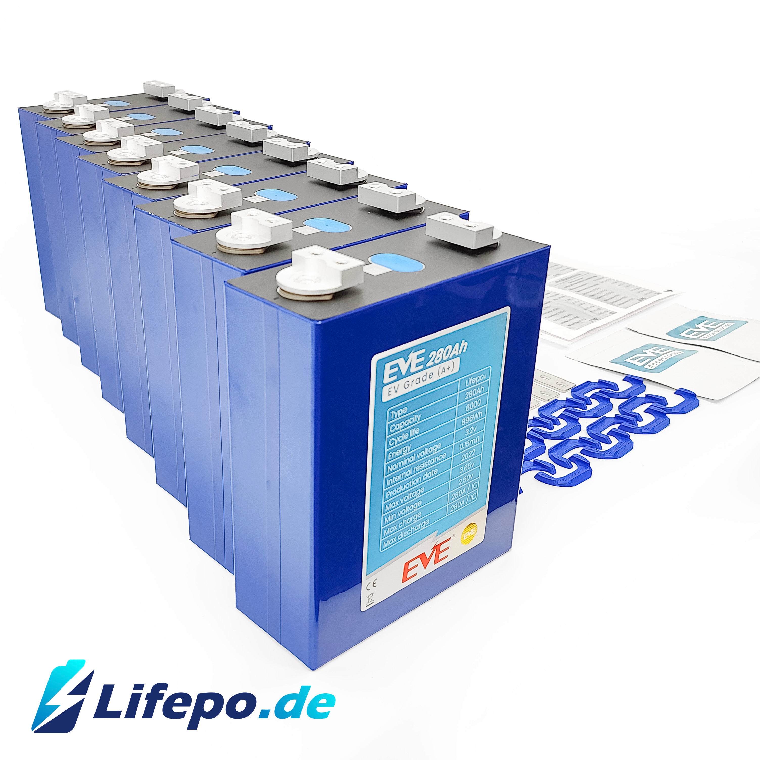 24V 100Ah LiFePo4 Lithium Batterie mit Selbstheizung