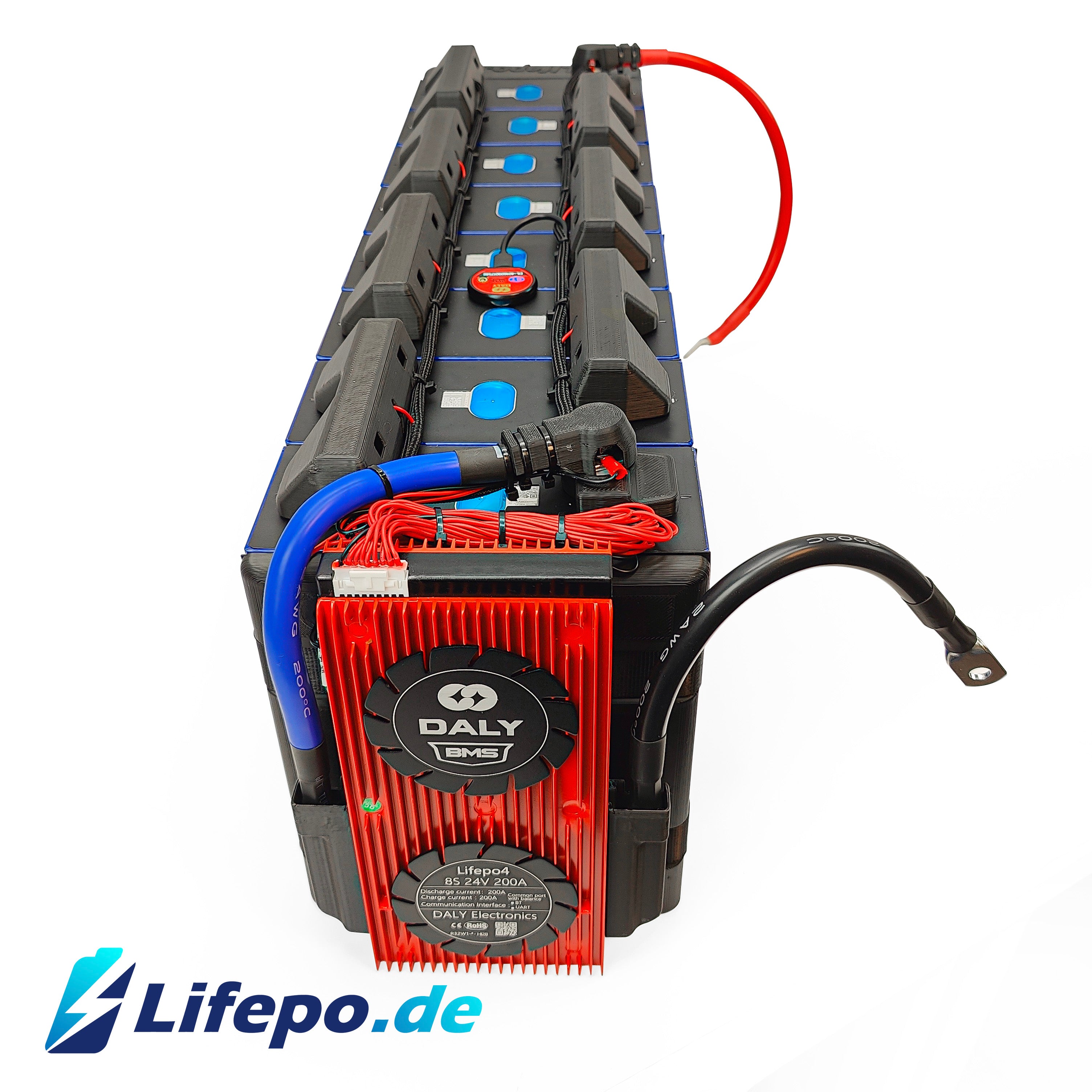 24v 280Ah Lifepo4 Batteriesystem mit EVE Grade A+ 7,6kWh