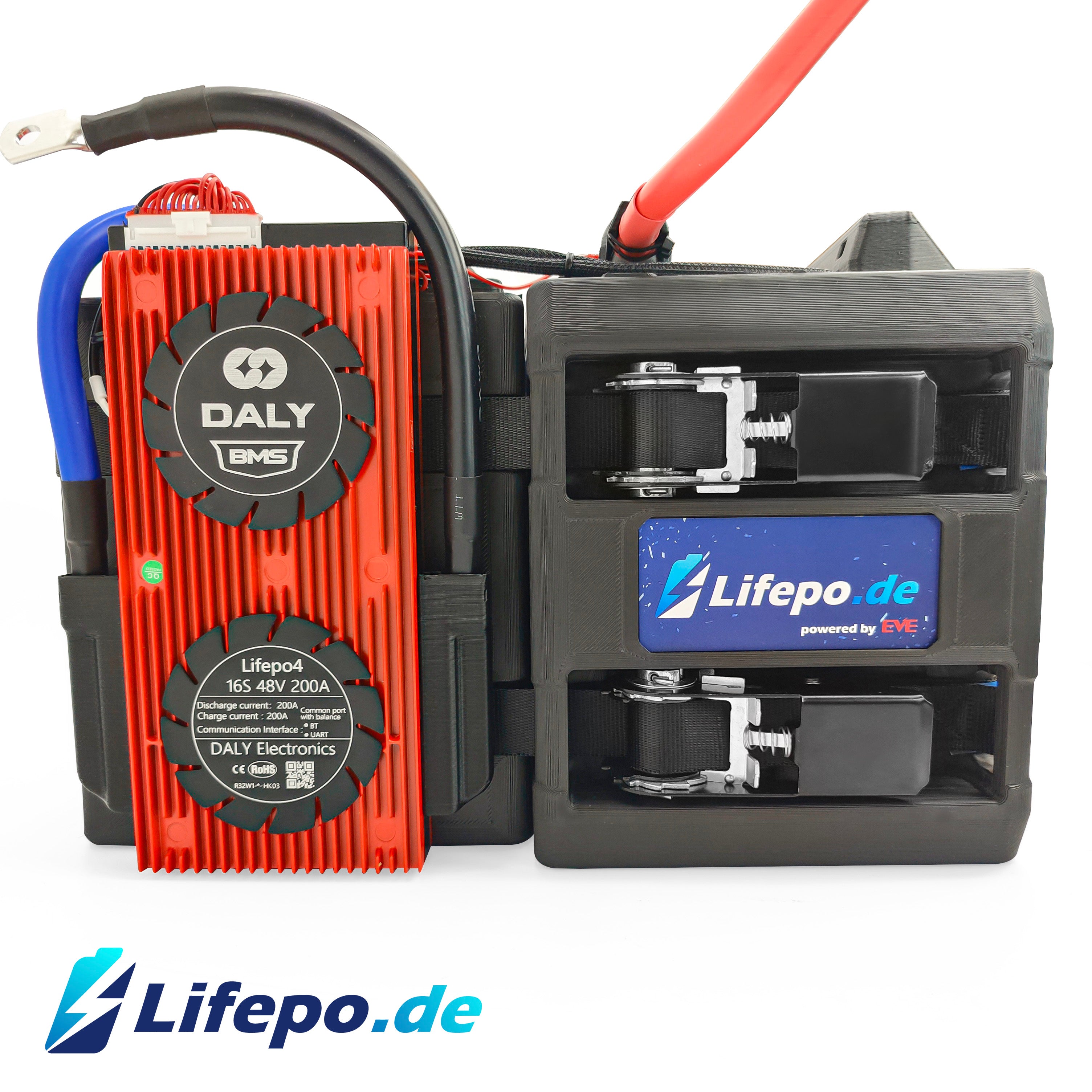 48v 280Ah Lifepo4 Batteriesystem mit EVE Grade A+ 14,3kWh