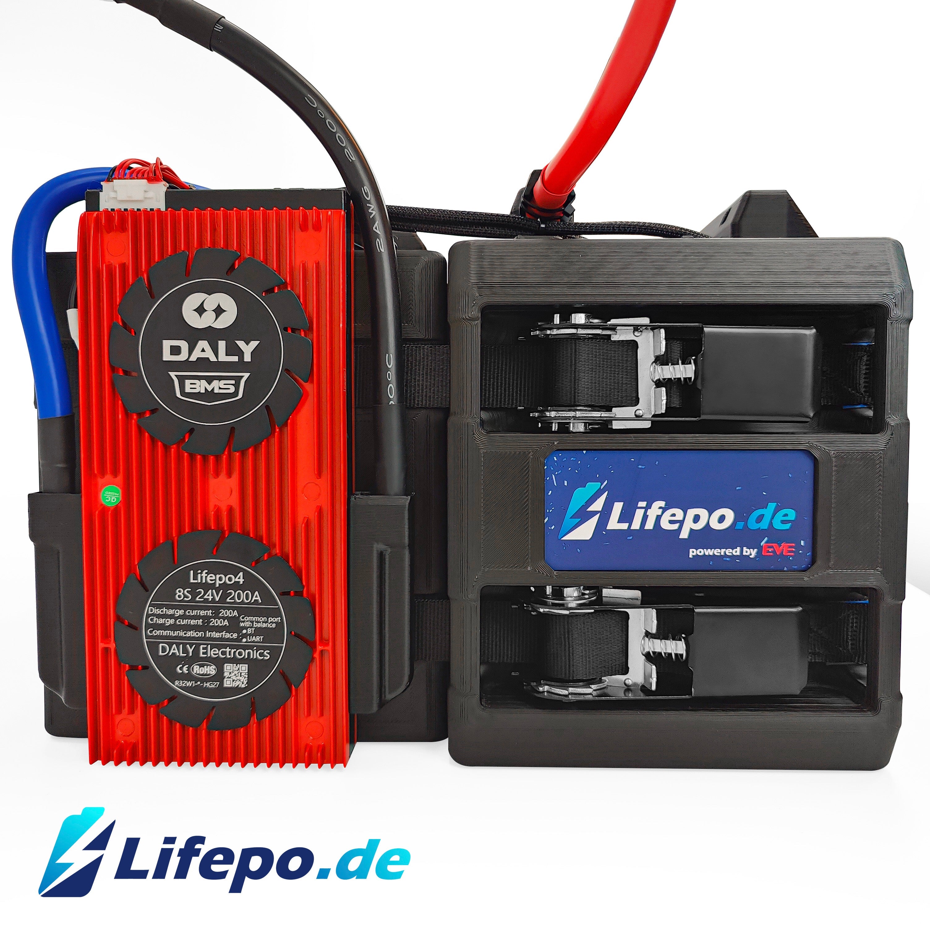 0% MwSt 24v 560Ah Lifepo4 Batteriesystem mit EVE Grade A+ 16kWh