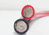 50mm² high-quality silicone cable (1/0AWG) in red or black