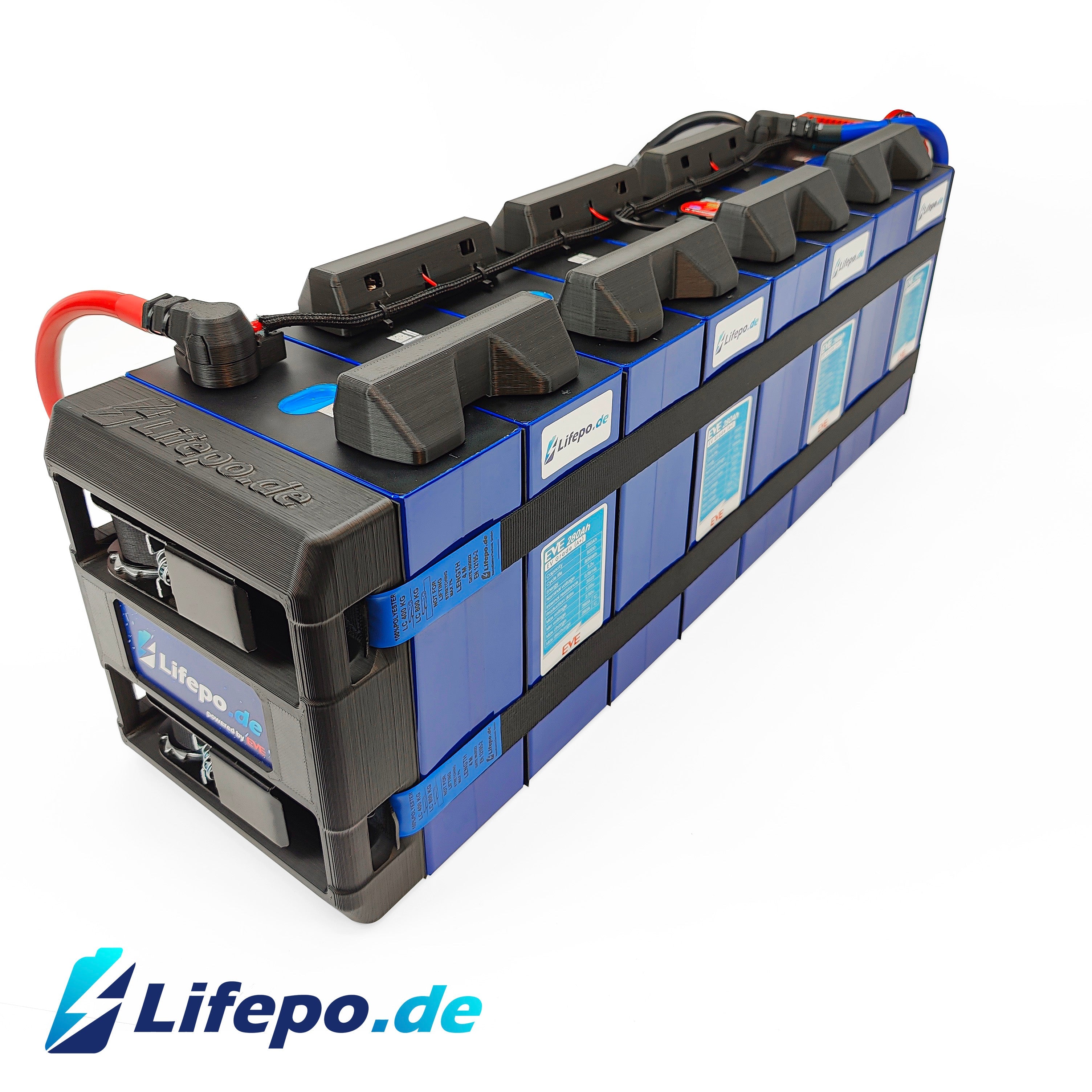 0% MwSt 24v 280Ah Lifepo4 Batteriesystem mit EVE Grade A+ 8kWh