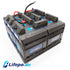 0% VAT 24v 280Ah Lifepo4 battery system with EVE Grade A+ 7.6kWh - double row